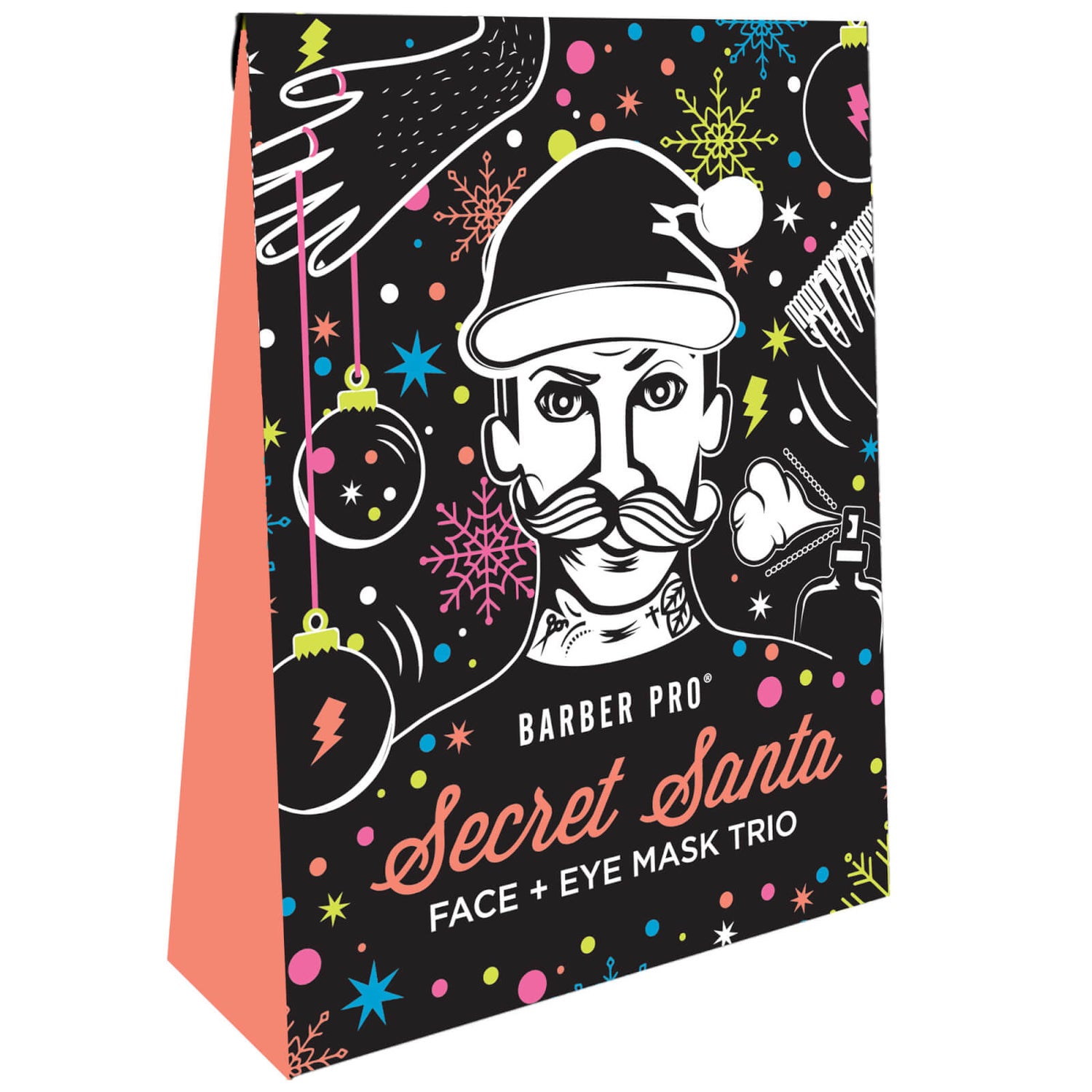 BARBER PRO Secret Santa Face and Eye Mask Trio lookfantastic 台灣站