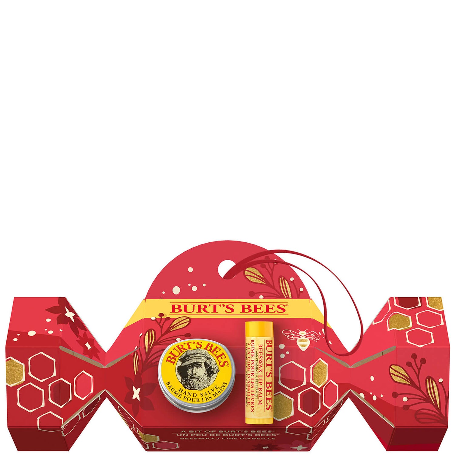 Christmas Cracker Lip and Hand Gift Set, Original Beeswax Burt's Bees®