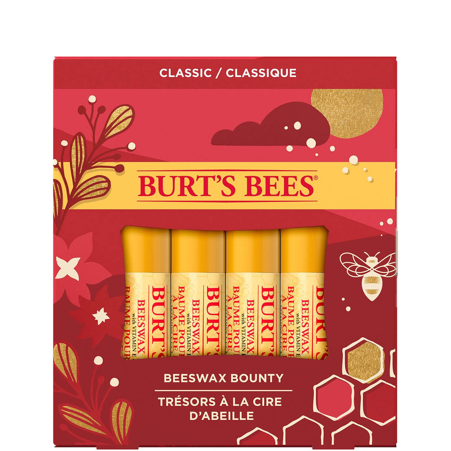 Burt's Bees Beeswax Lip Balm Gift Set