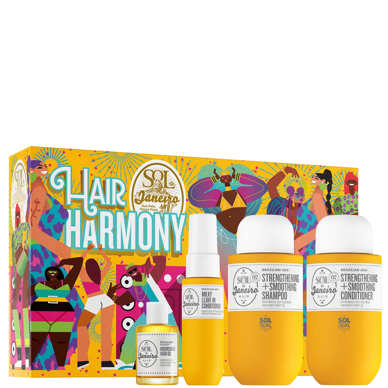 Complete Free Shipping NEW Sol de Janeiro Set add mini sol set