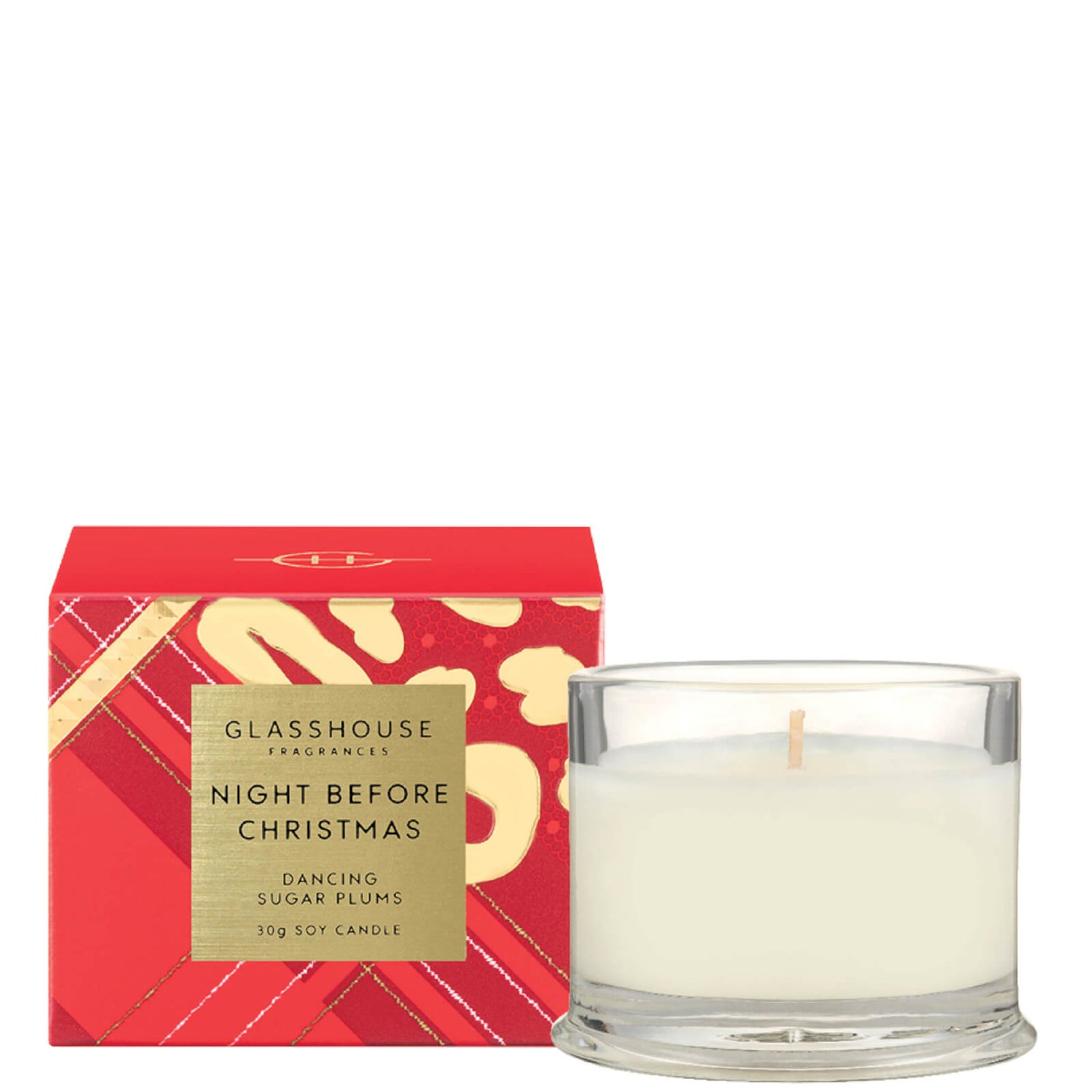 Glasshouse Fragrances Christmas Night Before Christmas Candle 30g