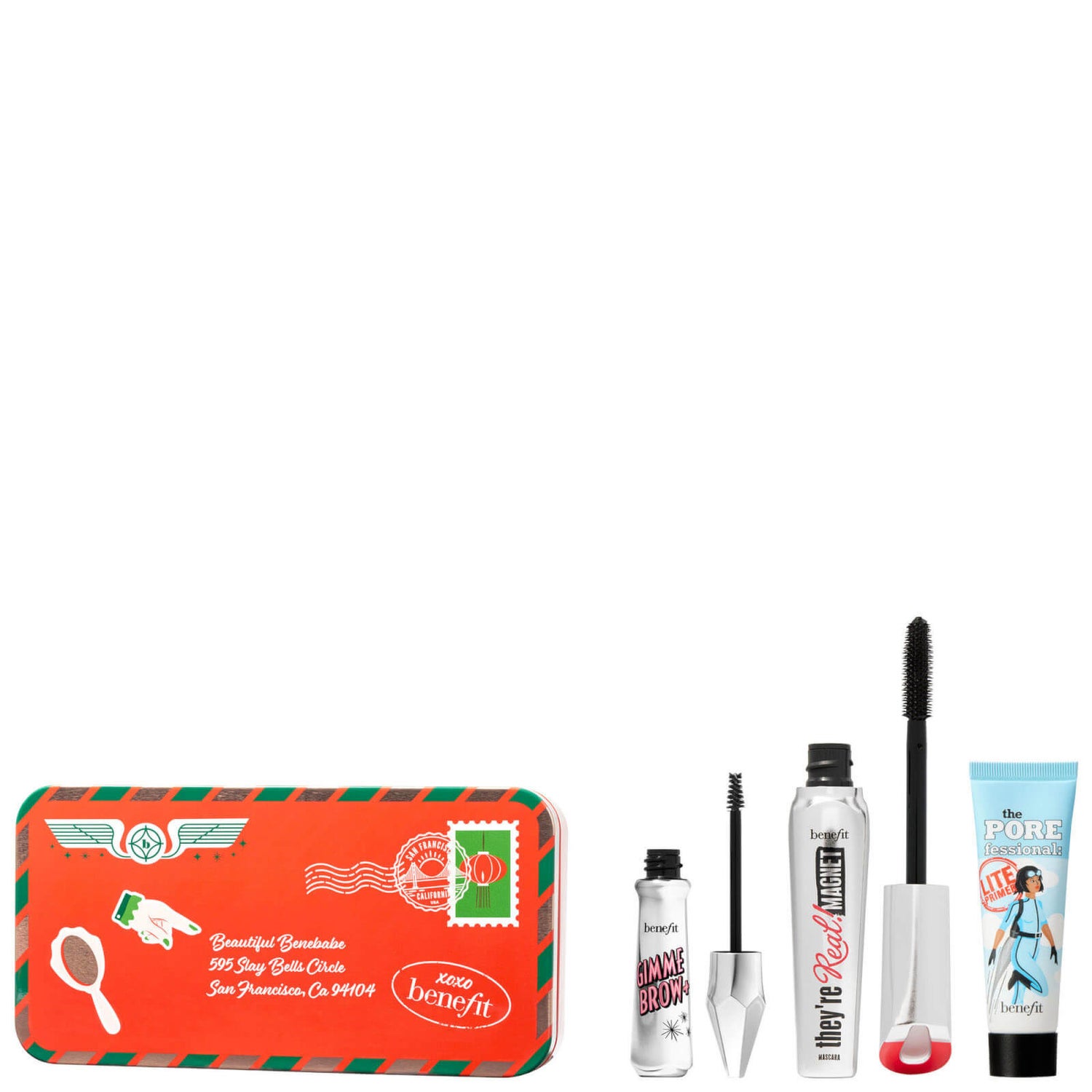 benefit Stamp of Beauty Eyebrow Gel, Mascara and Primer Gift Set