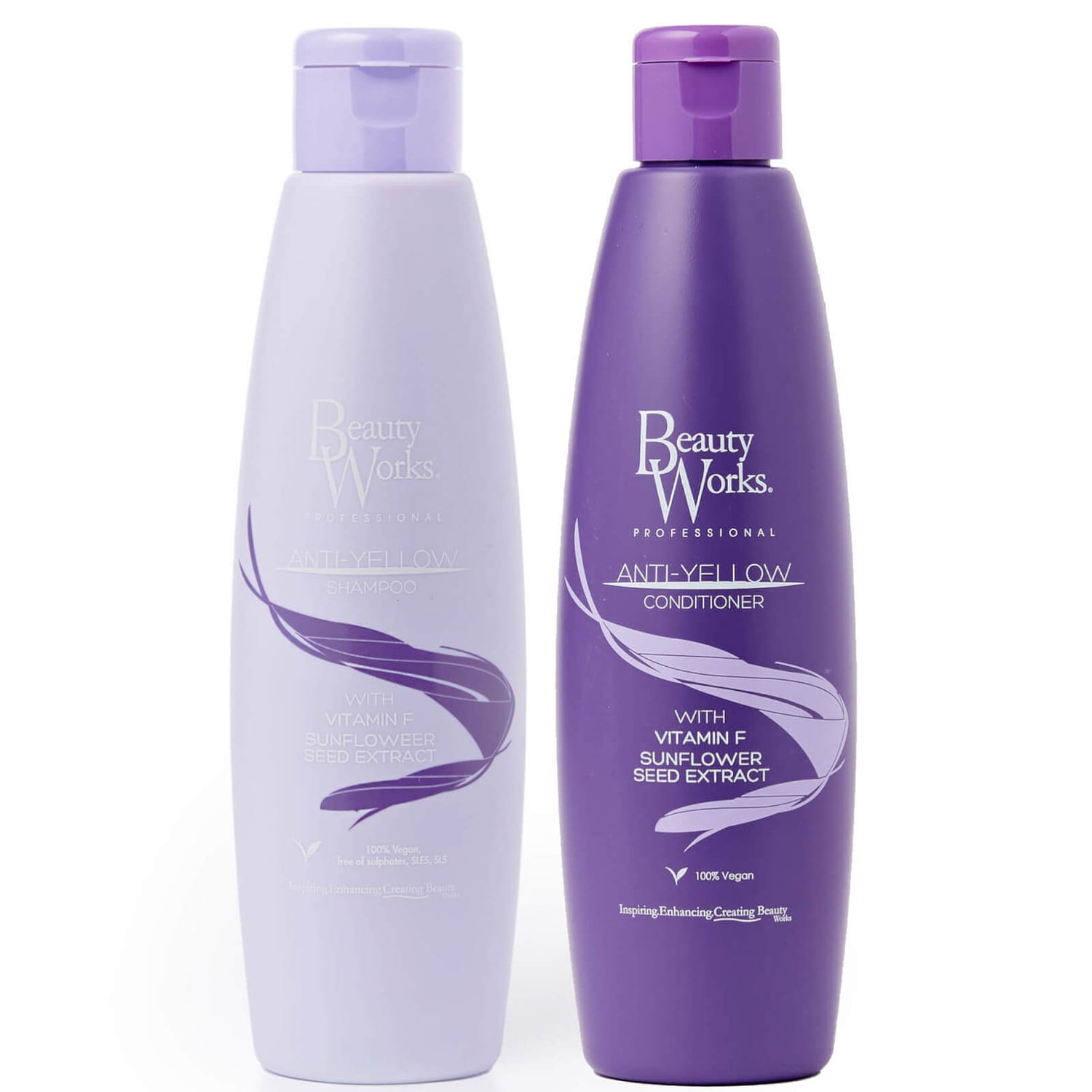 Beauty Works Anti Yellow Shampoo and Conditioner Bundle lookfantastic