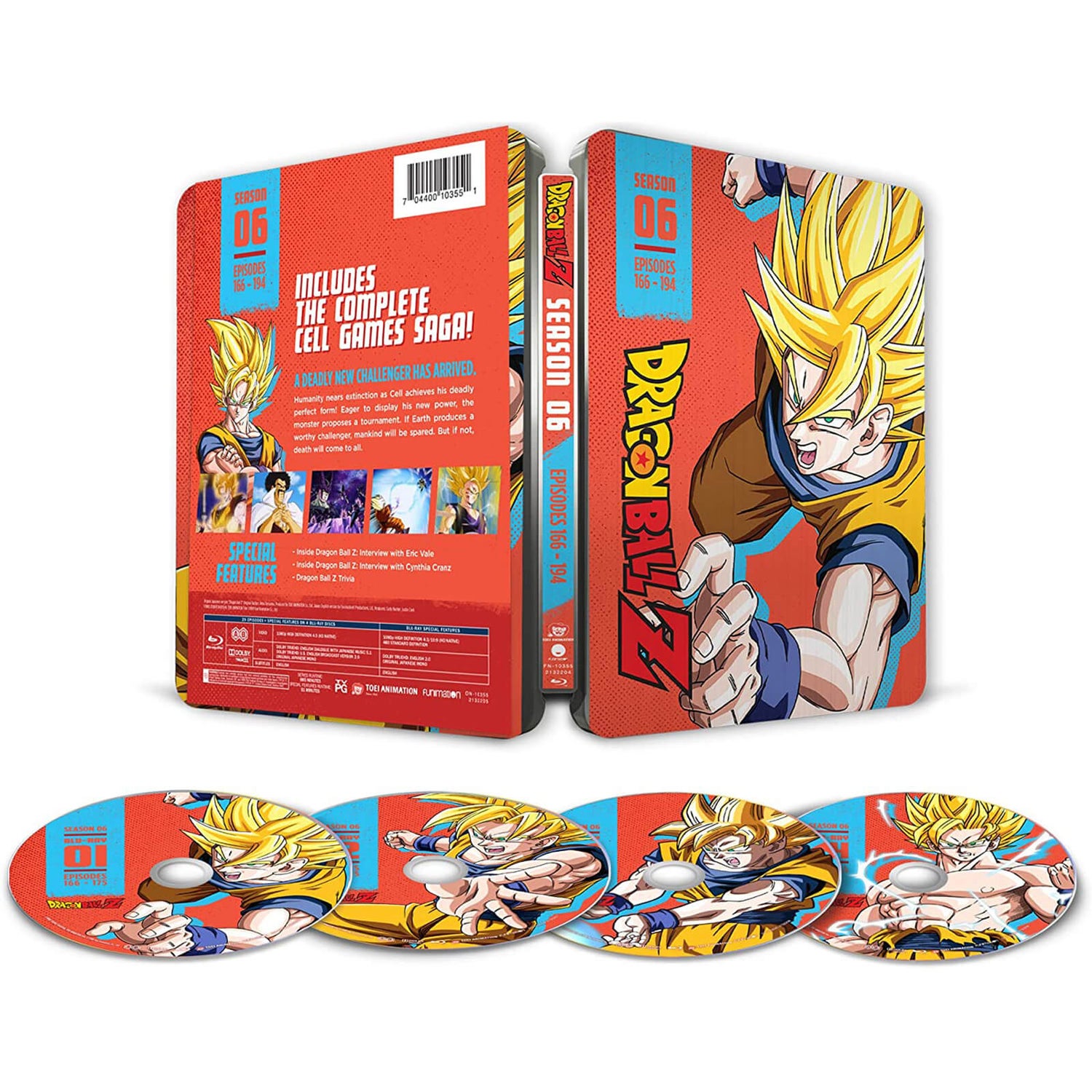 Dragon Ball Z Season [SteelBook] [Bluray] [4 Discs] Venue, 41 OFF