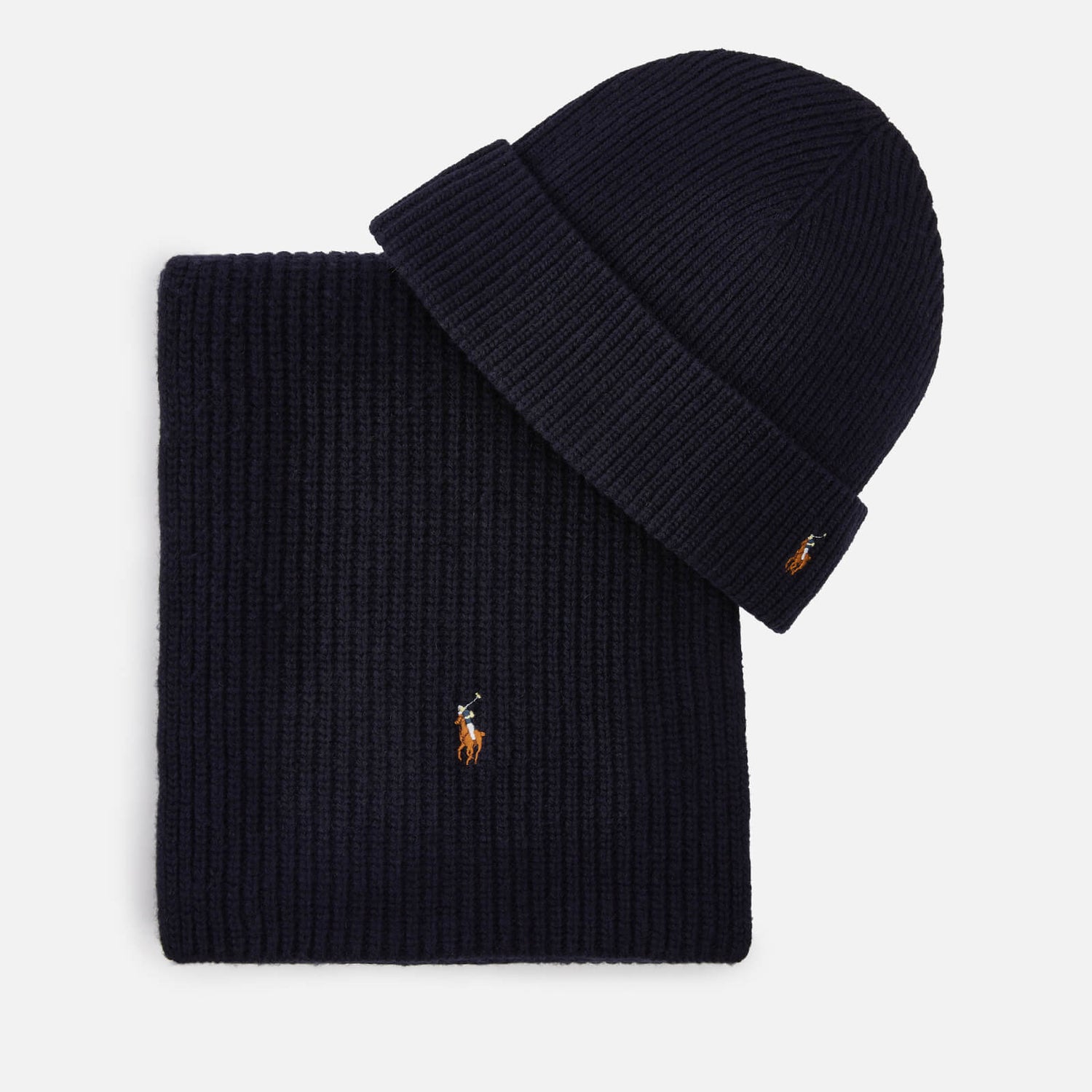 Polo Ralph Lauren WoolBlend Hat And Scarf Set