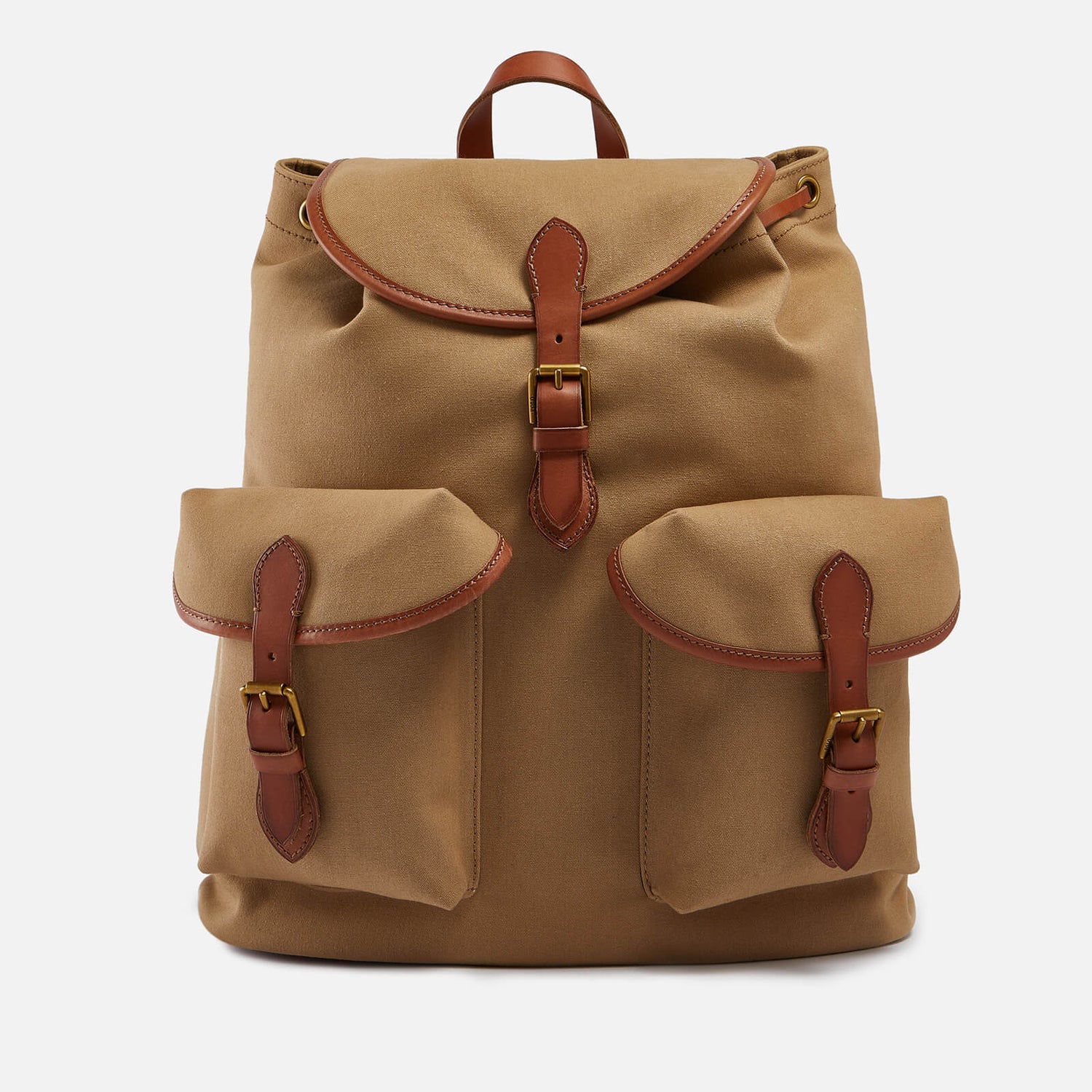 Polo Ralph Lauren LeatherTrimmed Canvas Backpack