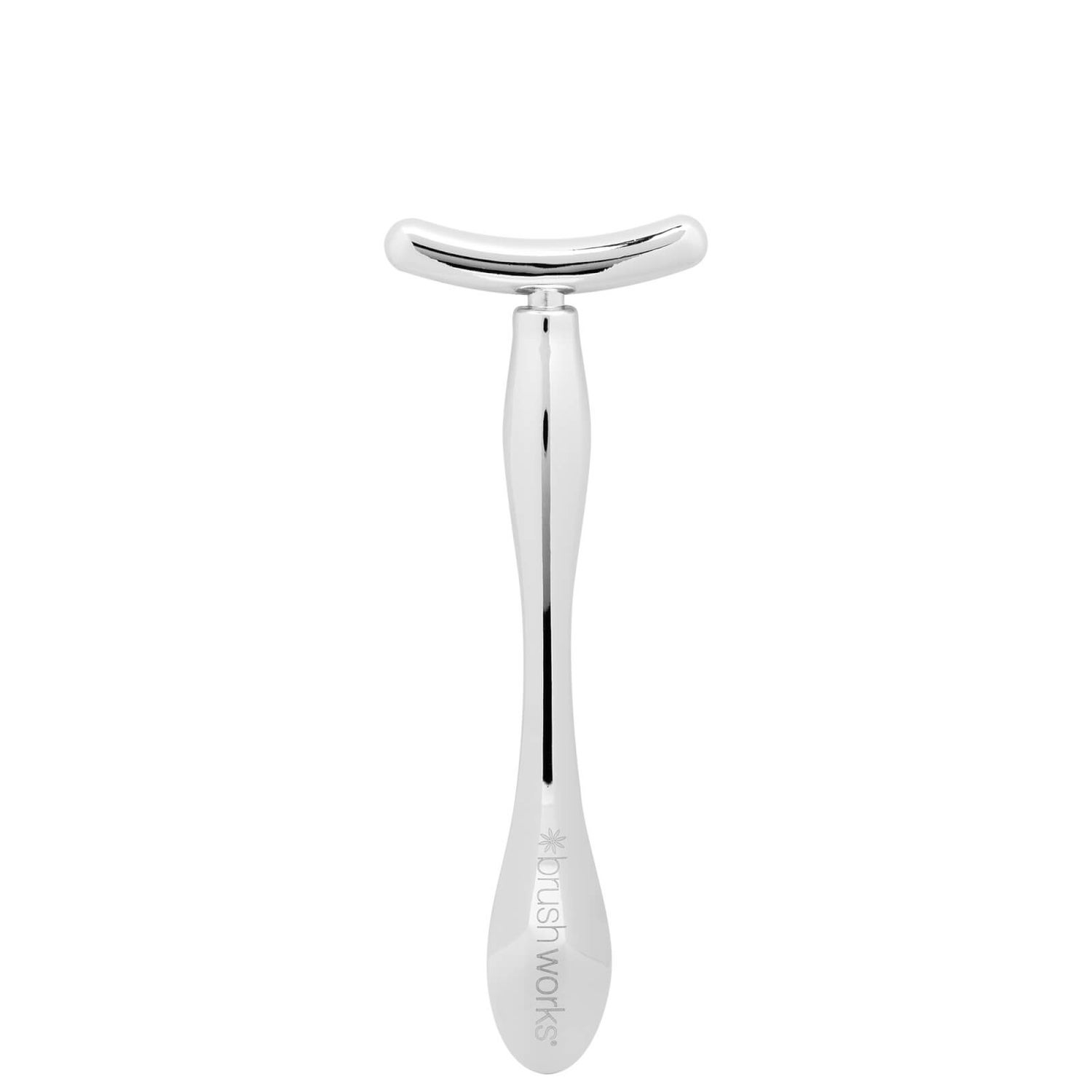 brushworks Zinc TBar Facial Massager LOOKFANTASTIC