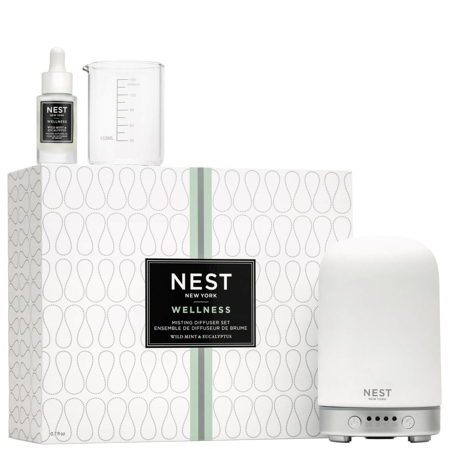 NEST New York Misting Diffuser Set LOOKFANTASTIC