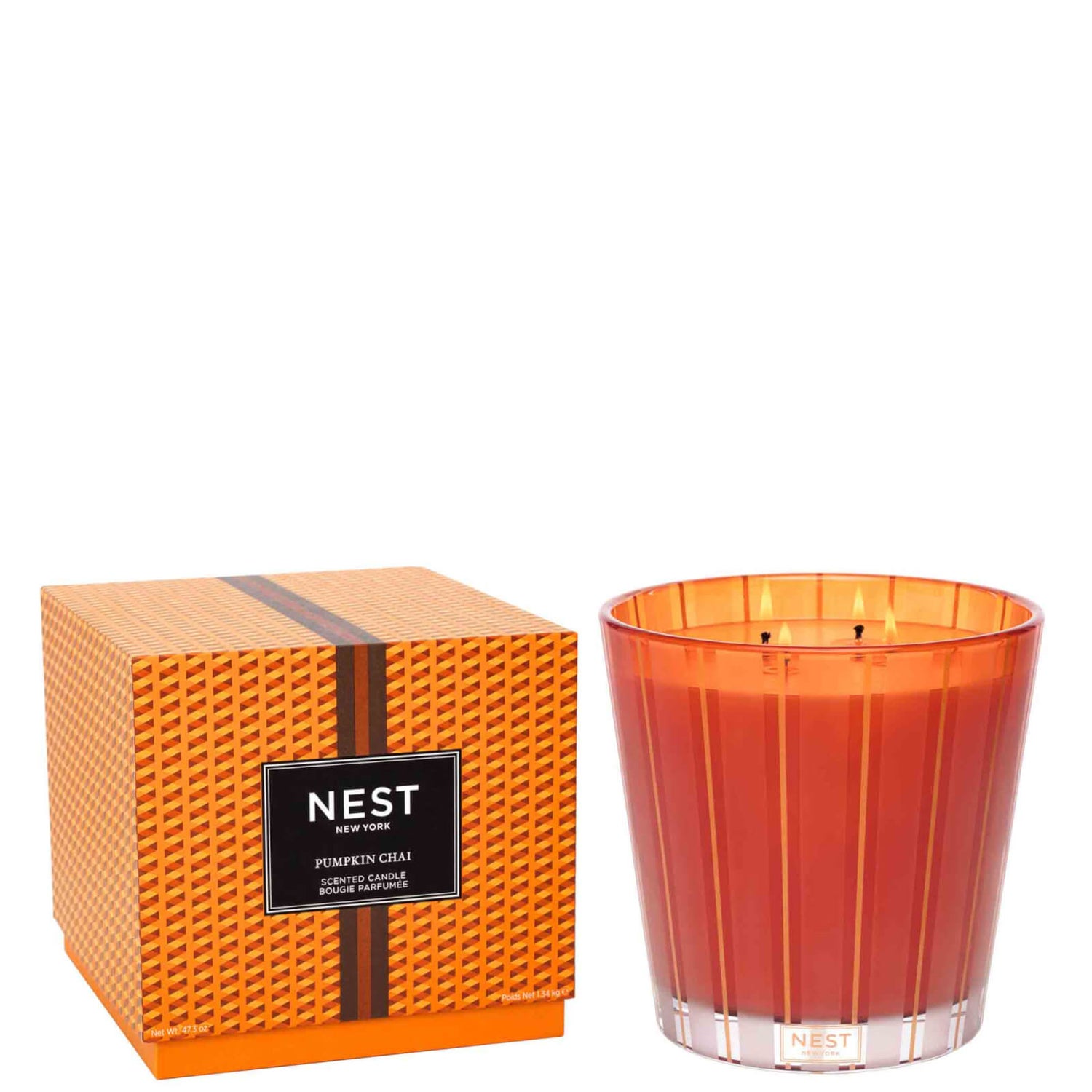 NEST New York Pumpkin Chai Luxury Candle 1239g lookfantastic Singapore