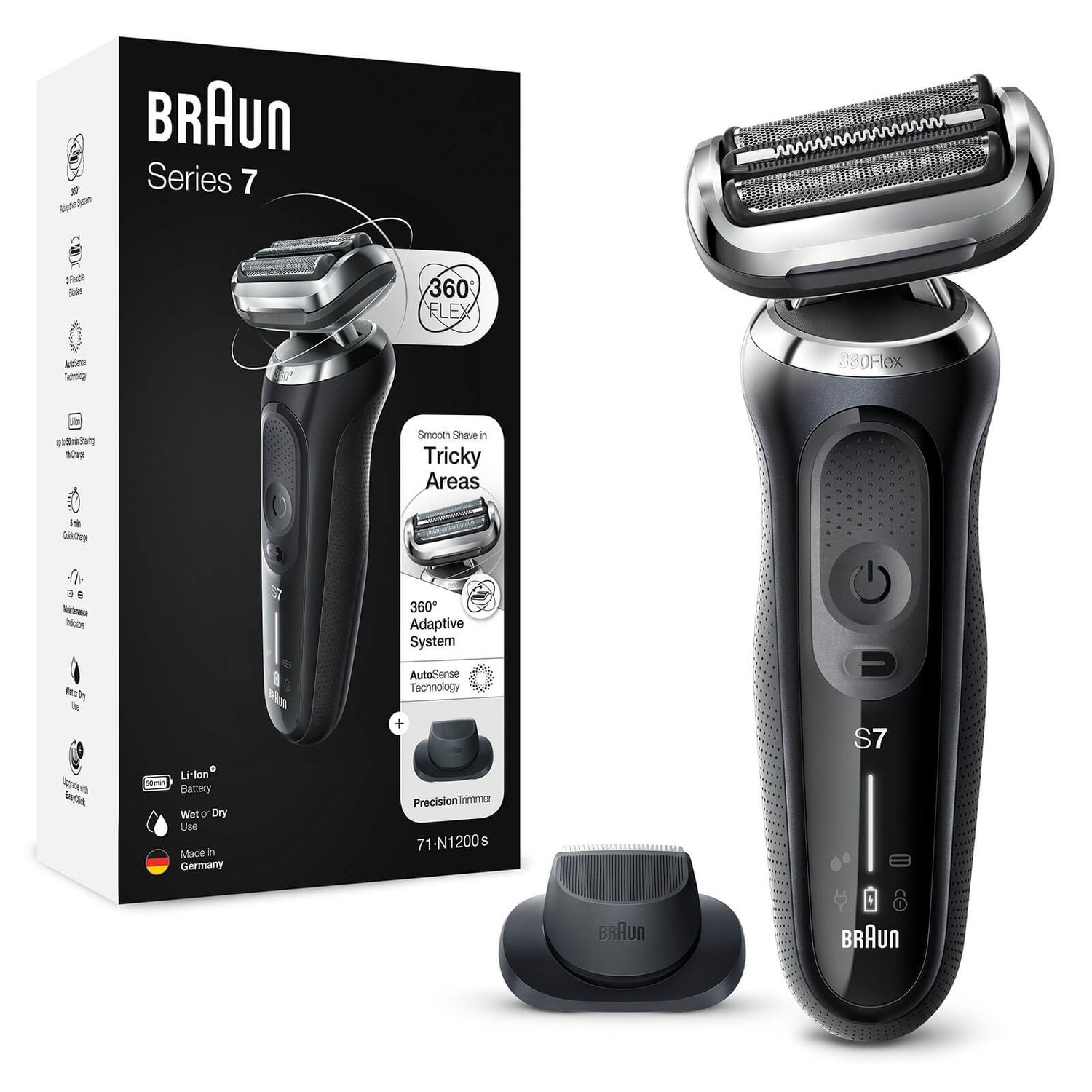 Braun Series 7 71-N1200s Elektrorasierer | Braun DE