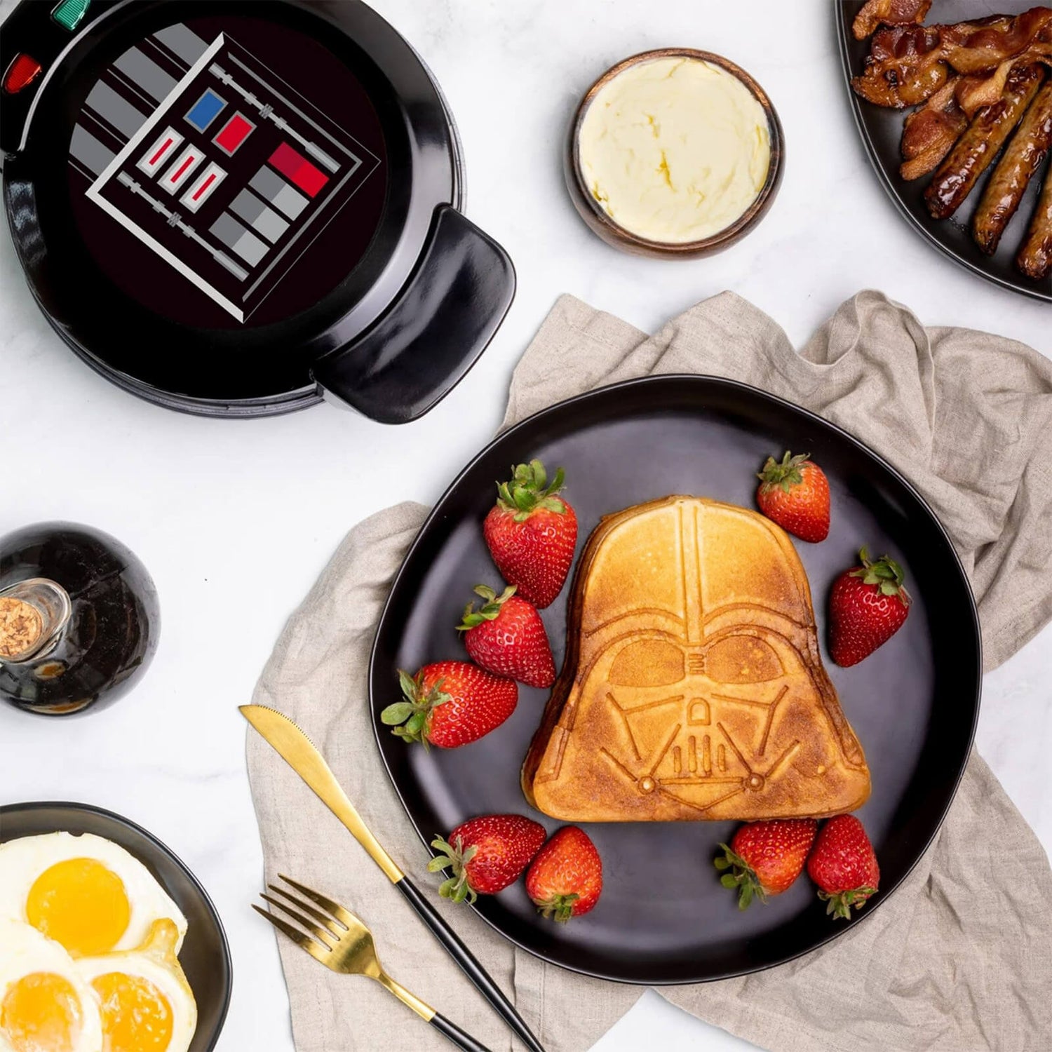 Star Wars Darth Vader Waffle Maker UK Plug Pop In A Box UK