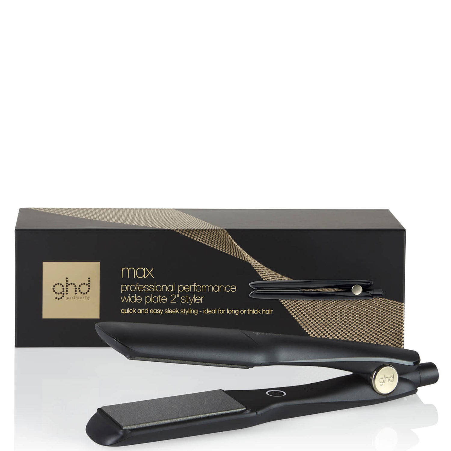 ghd Gold Max Styler Hair Straightener Wide Flat Iron Lookfantastic UAE