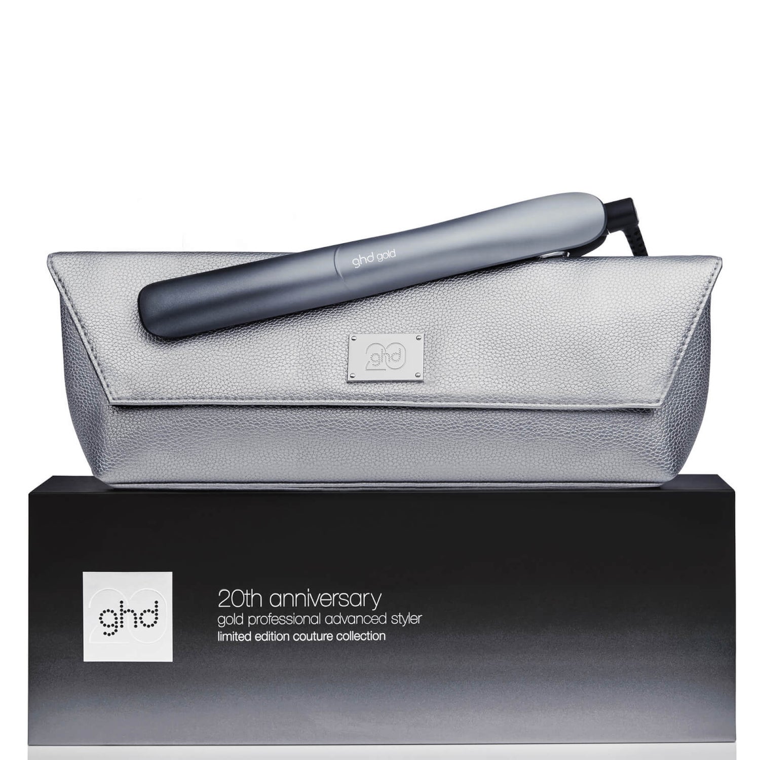 ghd 20th Anniversary Gold Straightener Ombre Chrome Free US