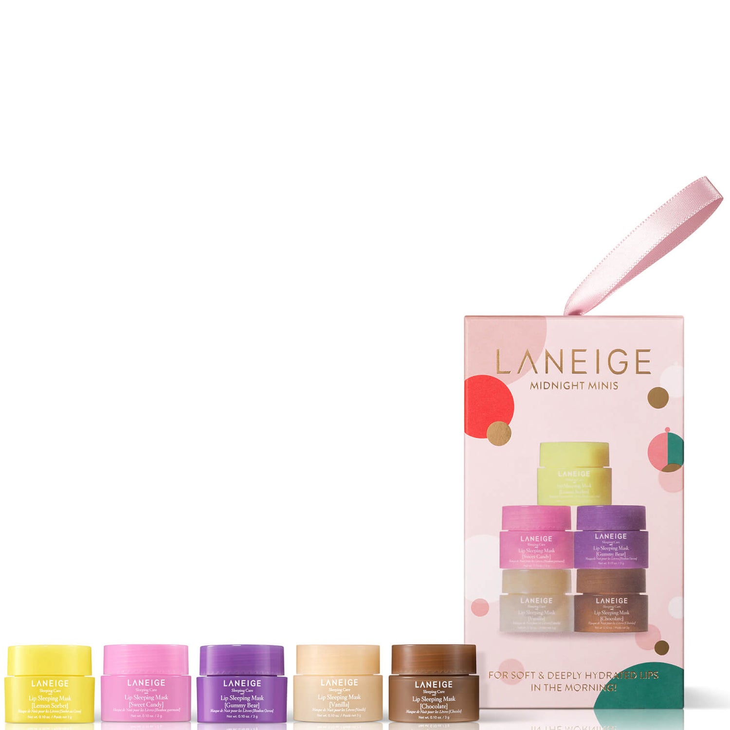 LANEIGE Midnight Minis lip sleeping mask set