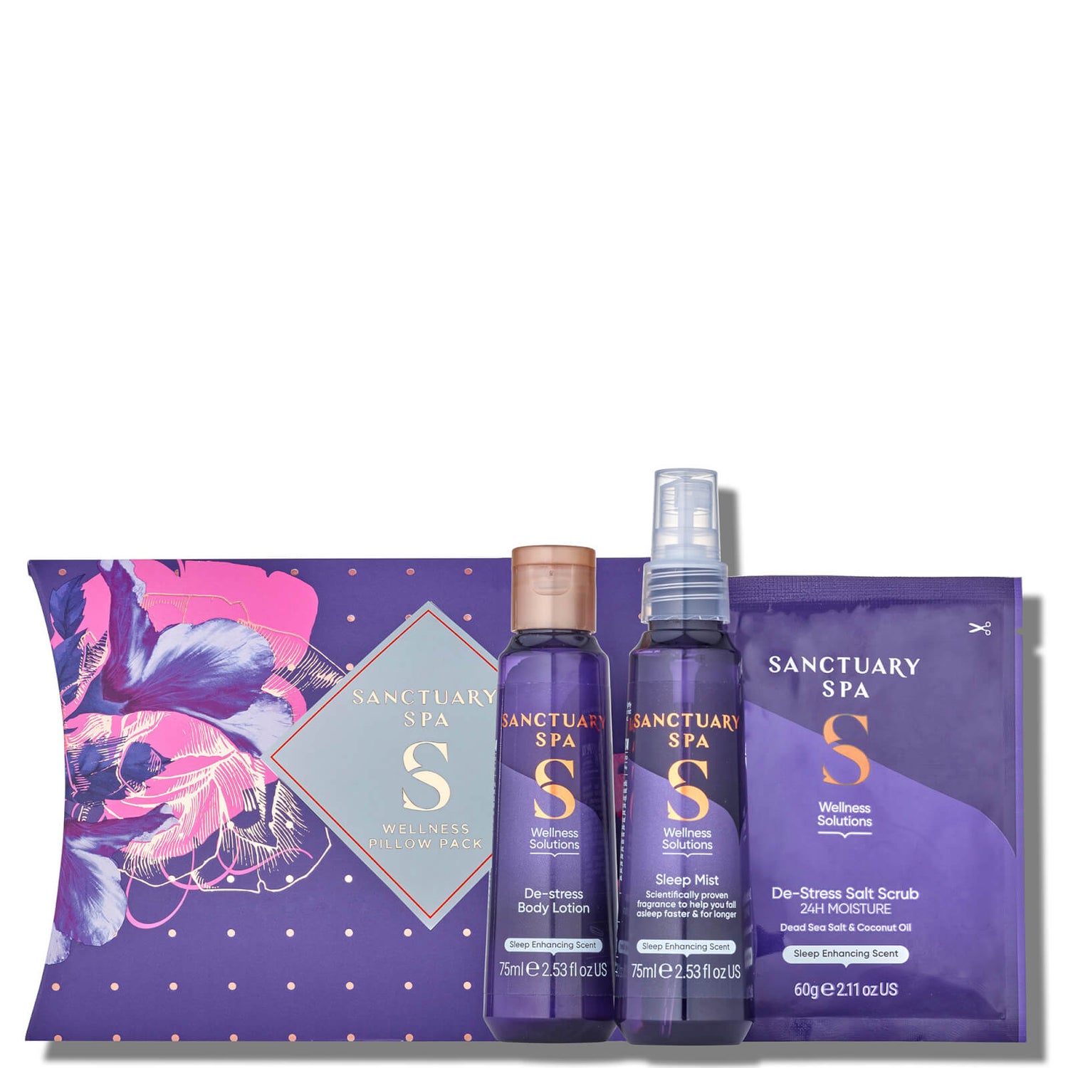 Sanctuary Spa Wellness Pillow Pack Gift Set LOOKFANTASTIC
