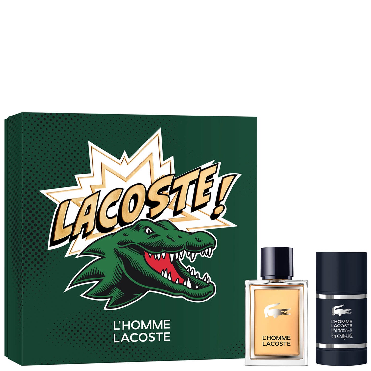 Lacoste L'Homme Men's Christmas Gift Set LOOKFANTASTIC