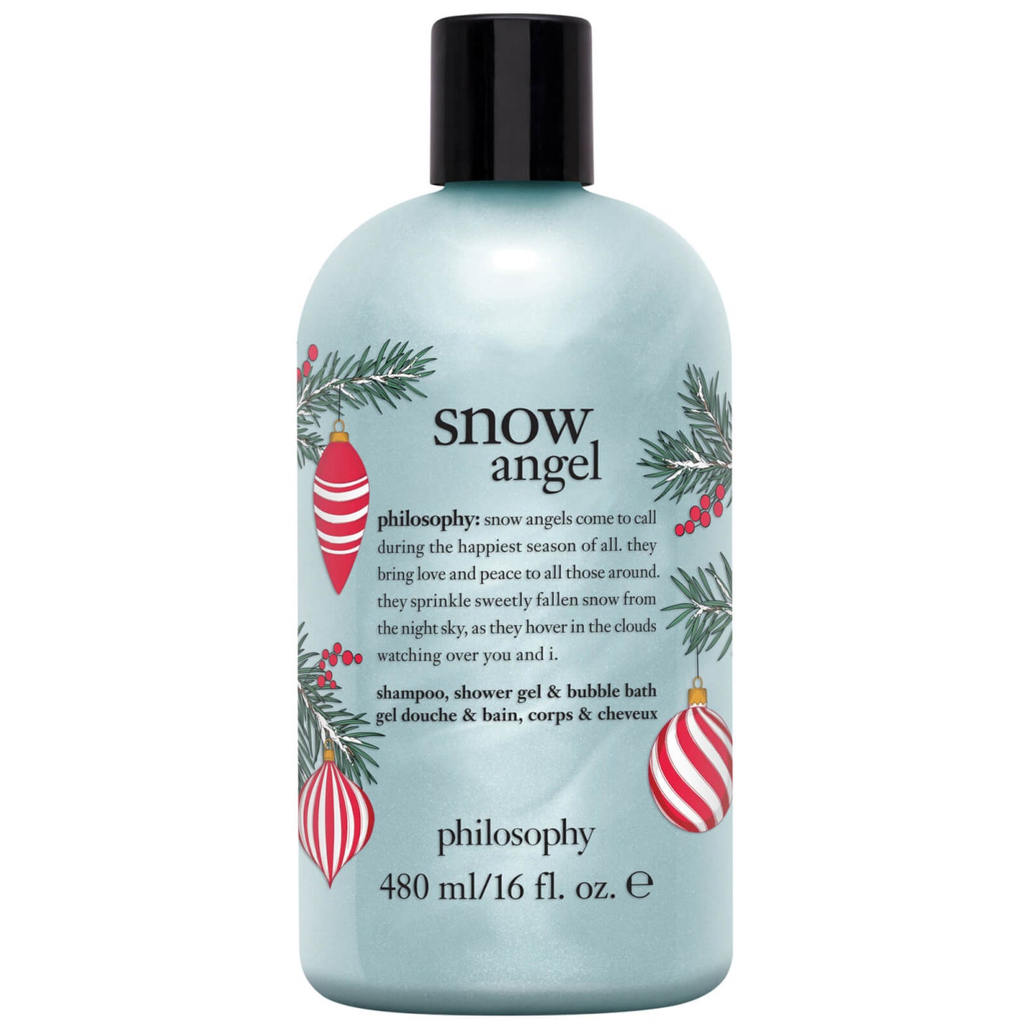 Philosophy Snow Angel Shower Gel and Bubble Bath LOOKFANTASTIC