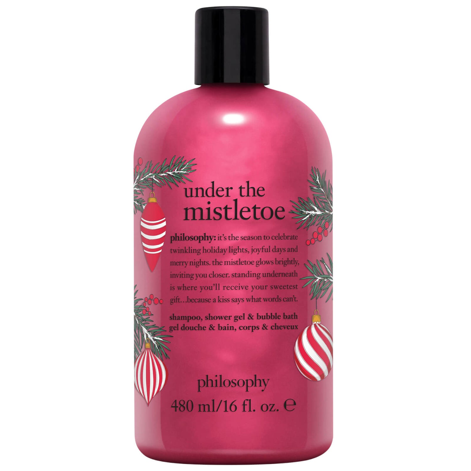 Philosophy Under The Mistletoe Shower Gel and Bubble Bath Spedizione GRATIS