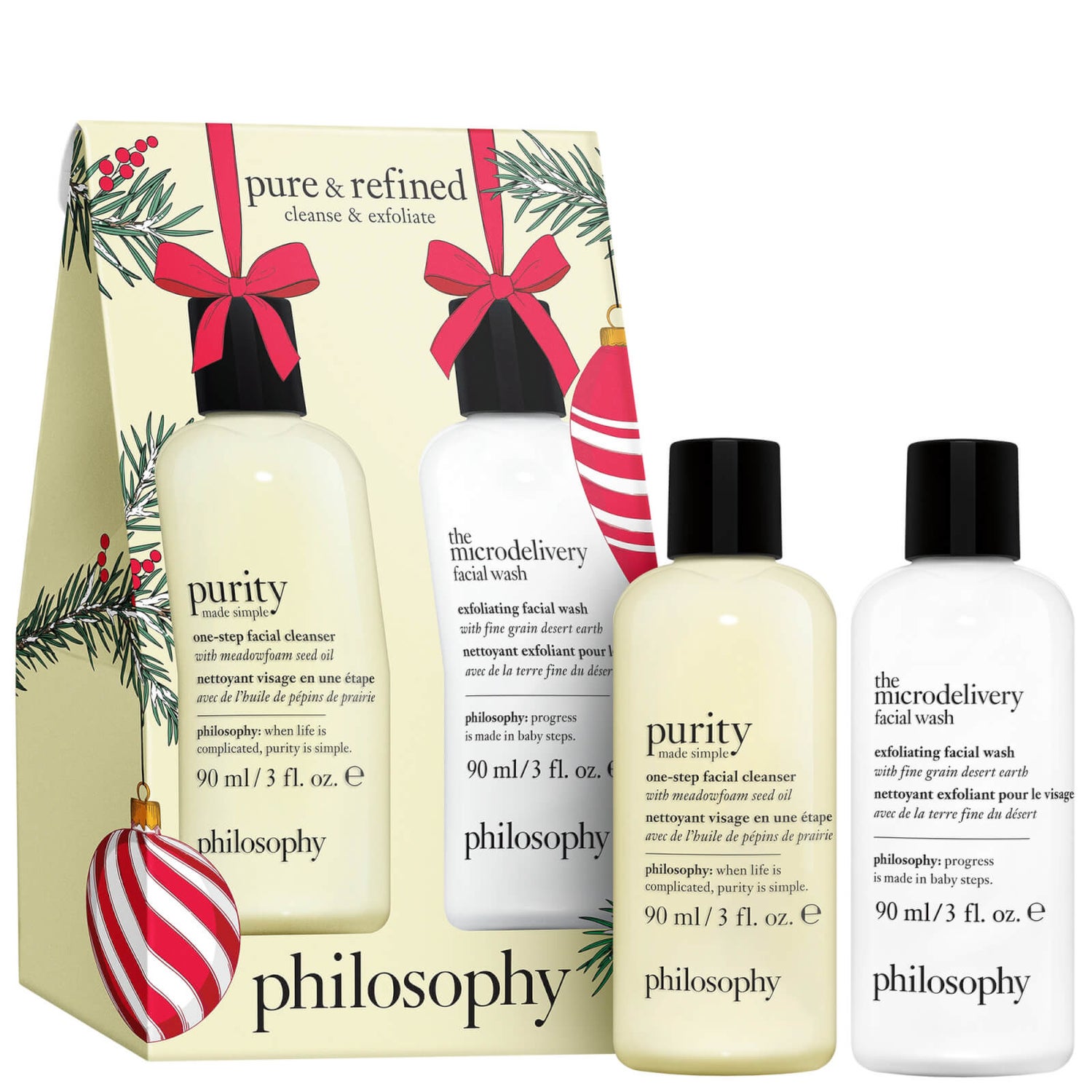 Philosophy Skin Care Purity Cleanser and Wash Set LOOKFANTASTIC