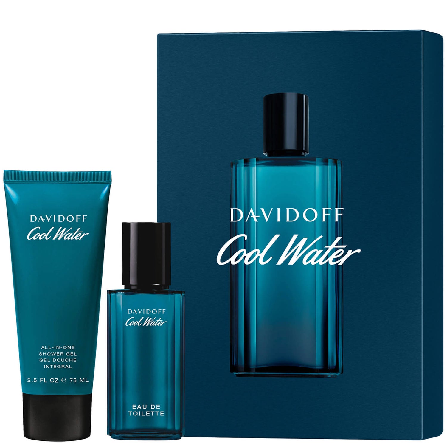 Davidoff Cool Water Man Eau de Toilette Gift Set LOOKFANTASTIC