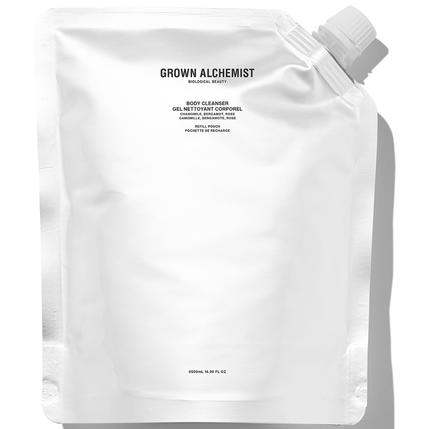 Grown Alchemist Body Cleanser Chamomile Bergamot Rose Refill 500ml