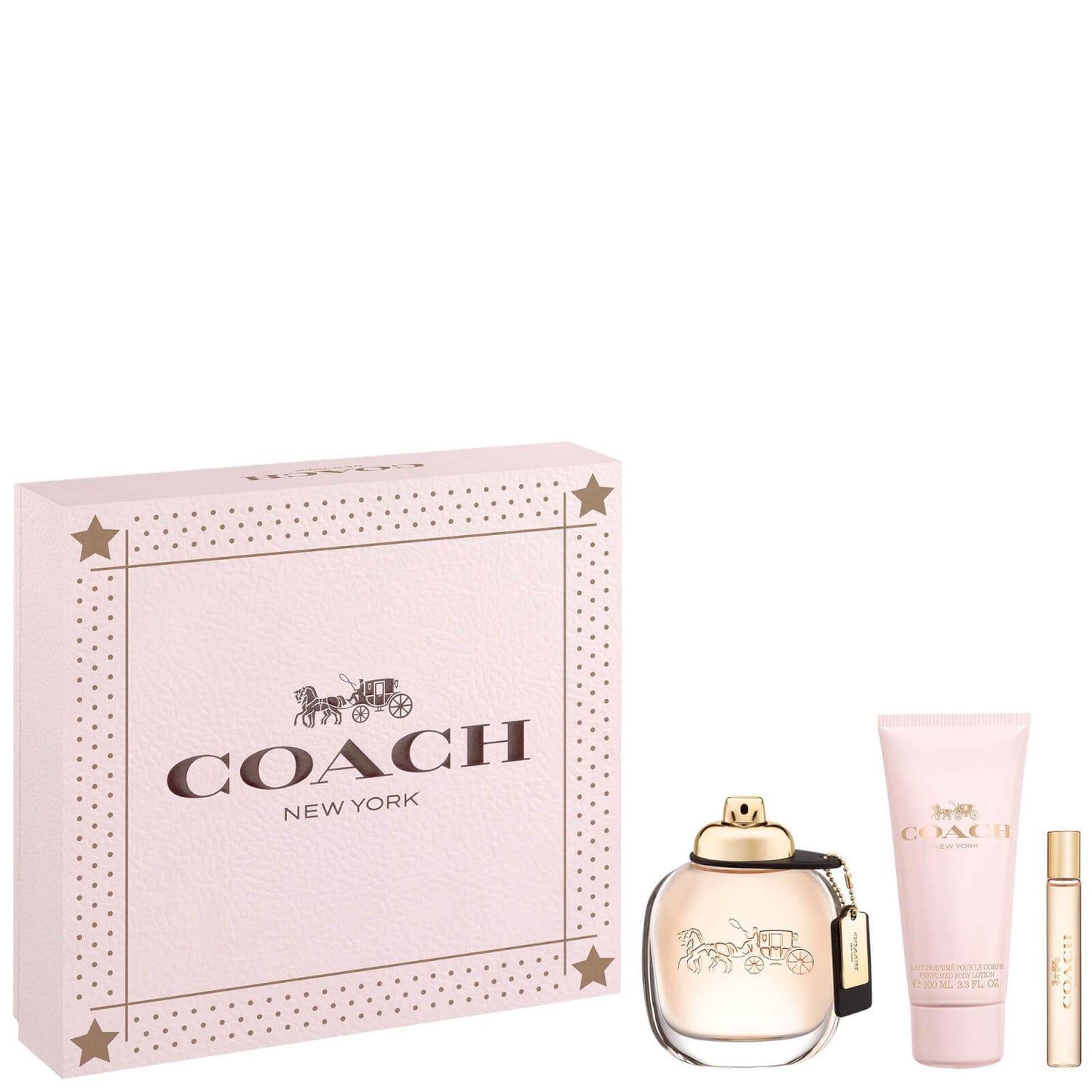 Coach Eau De Parfum, Eau De Parfum and Body Lotion Set LOOKFANTASTIC