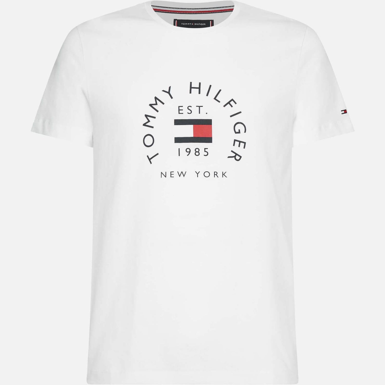 Tommy Hilfiger Flag Arch Cotton TShirt TheHut.de