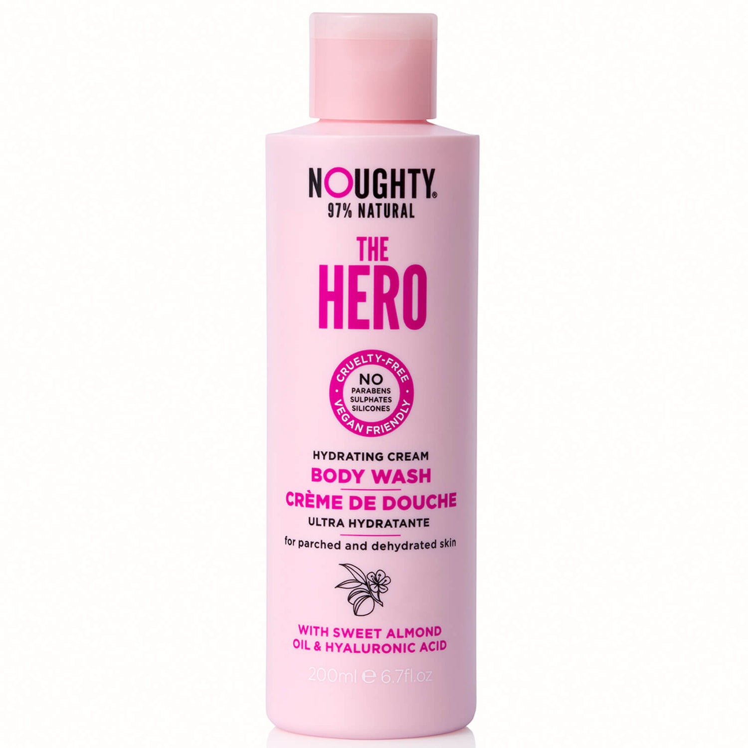 Noughty The Hero Body Wash 200ml lookfantastic HK