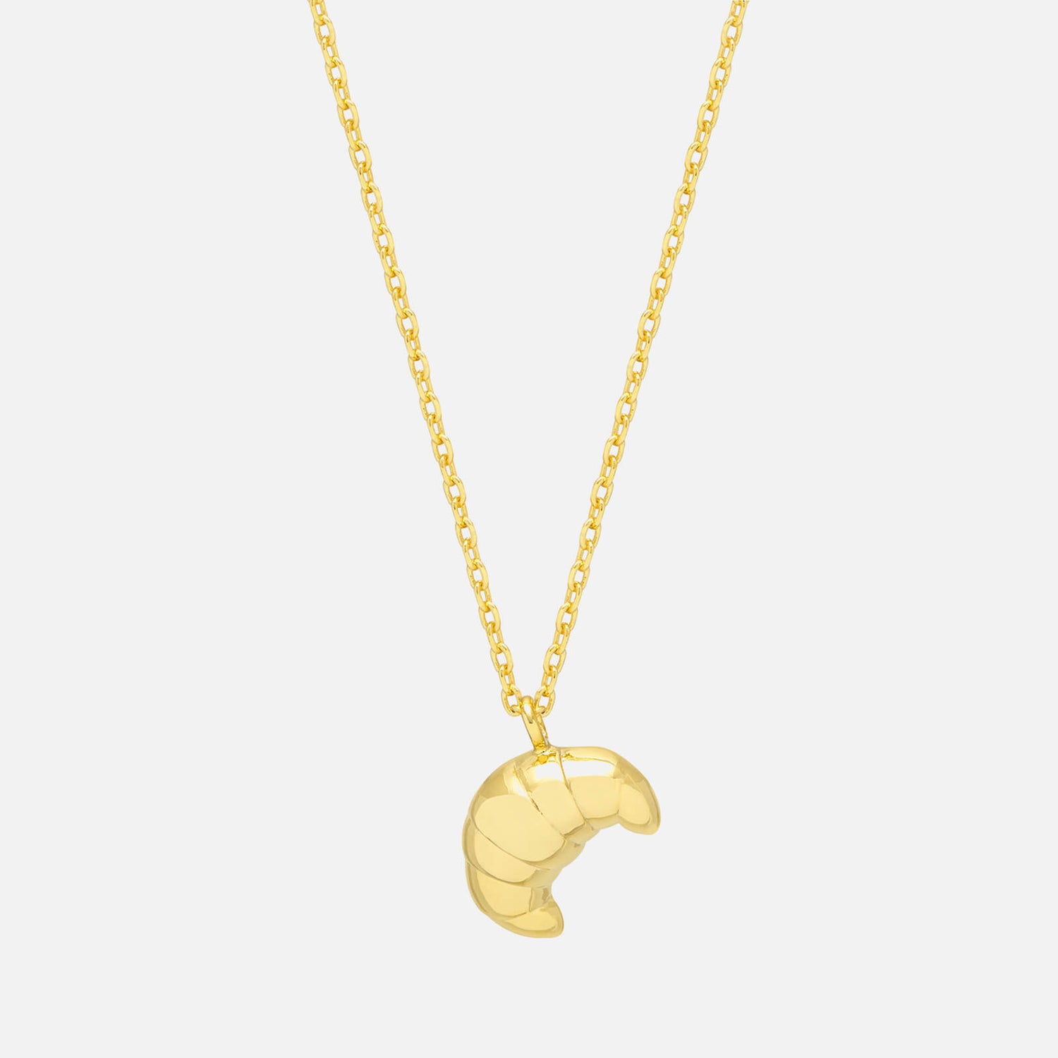 Estella Bartlett Croissant GoldPlated Necklace