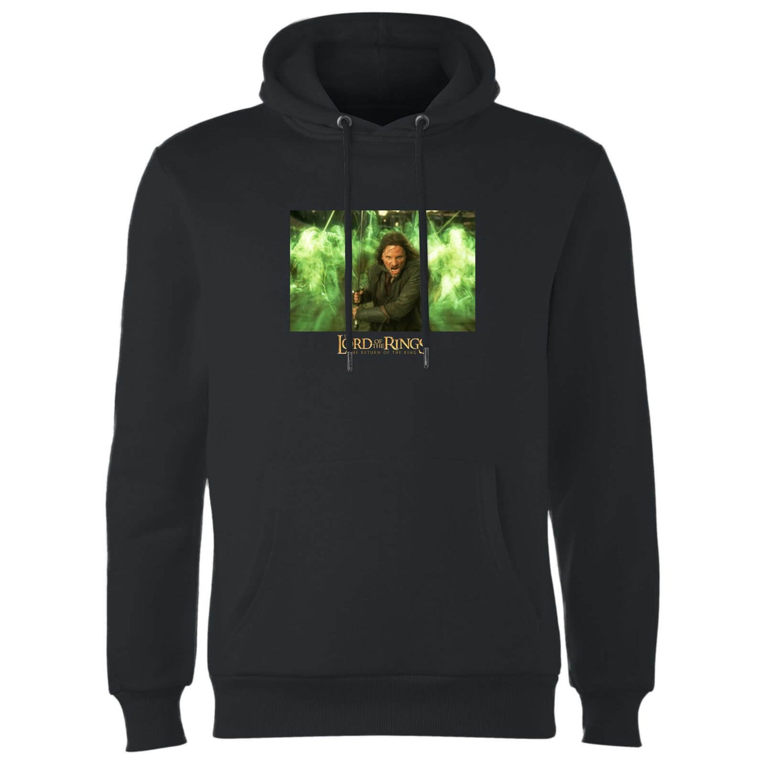 Lord Of The Rings Aragorn Hoodie Black Clothing Zavvi US