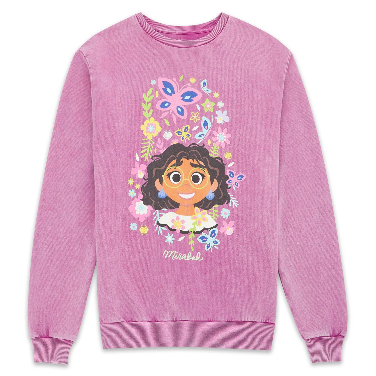 Encanto Pourquoi Mirabel N'a Pas De Pouvoir Sweatshirt Disney Encanto Magie de Mirabel - Violet délavé | VeryNeko FR