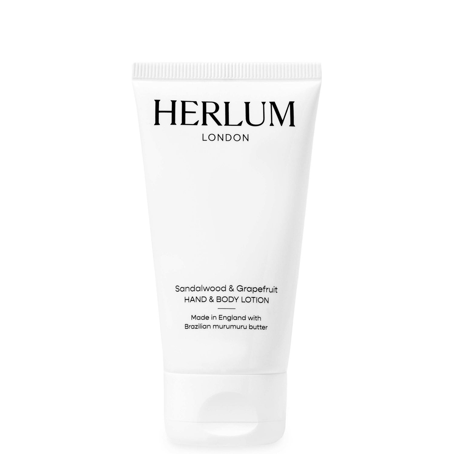 Herlum Hand and Body Lotion Sandalwood and Grapefruit 50ml Cult Beauty