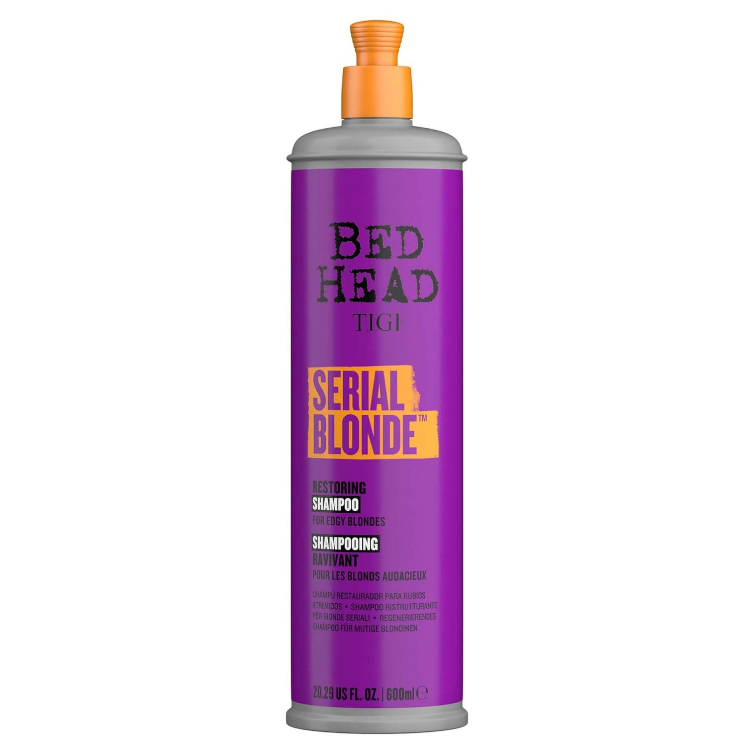 Bed Head by TIGI Serial Blonde Shampoo for Damaged Blonde Hair 600ml