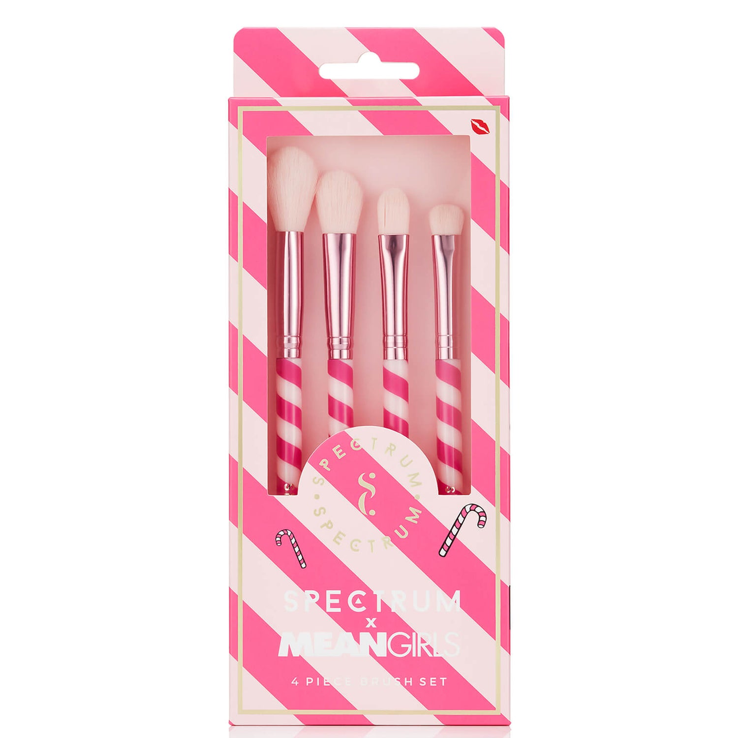 Spectrum Mean Girls Candy Cane "You Go Glen Coco" Brush Set Cult Beauty