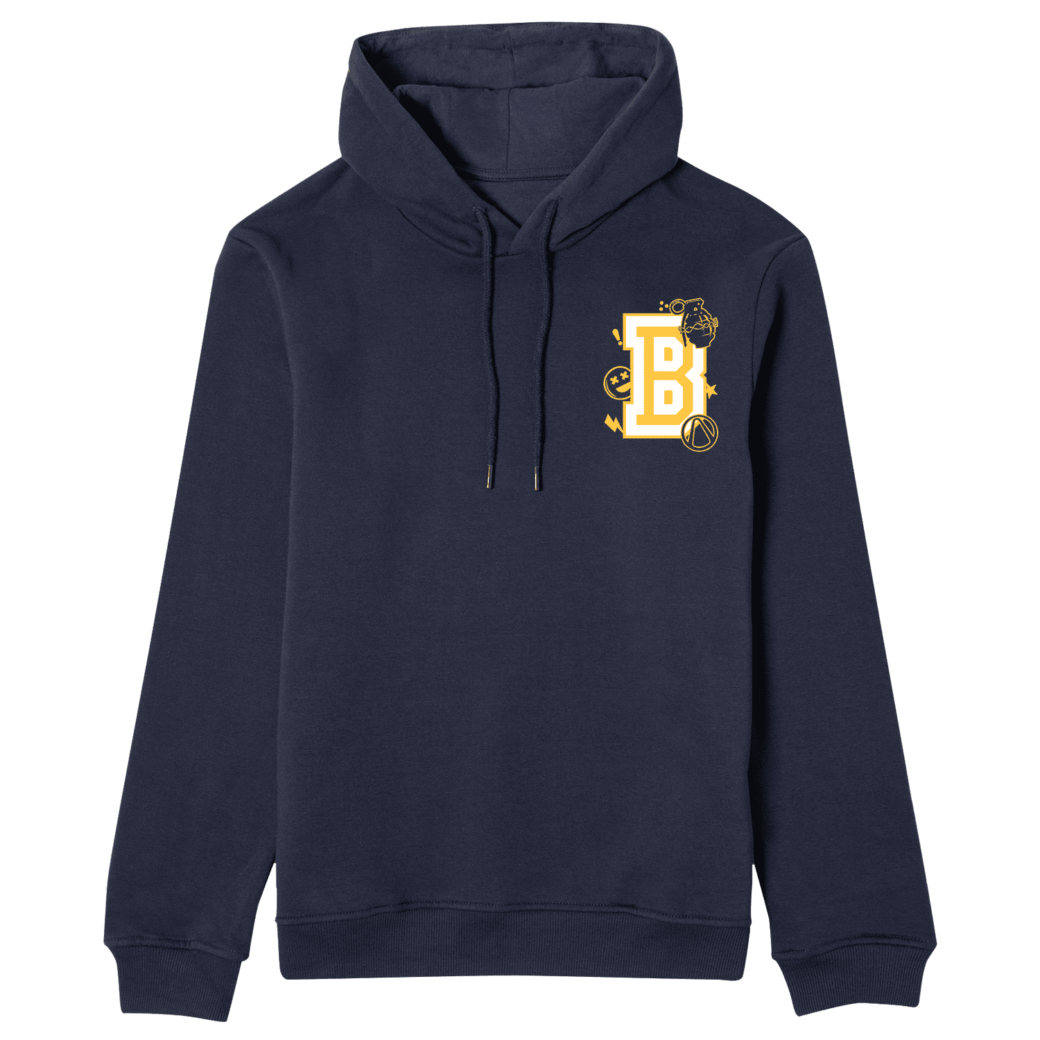 Borderlands Claptrap Hoodie - Navy | Gearbox Loot US