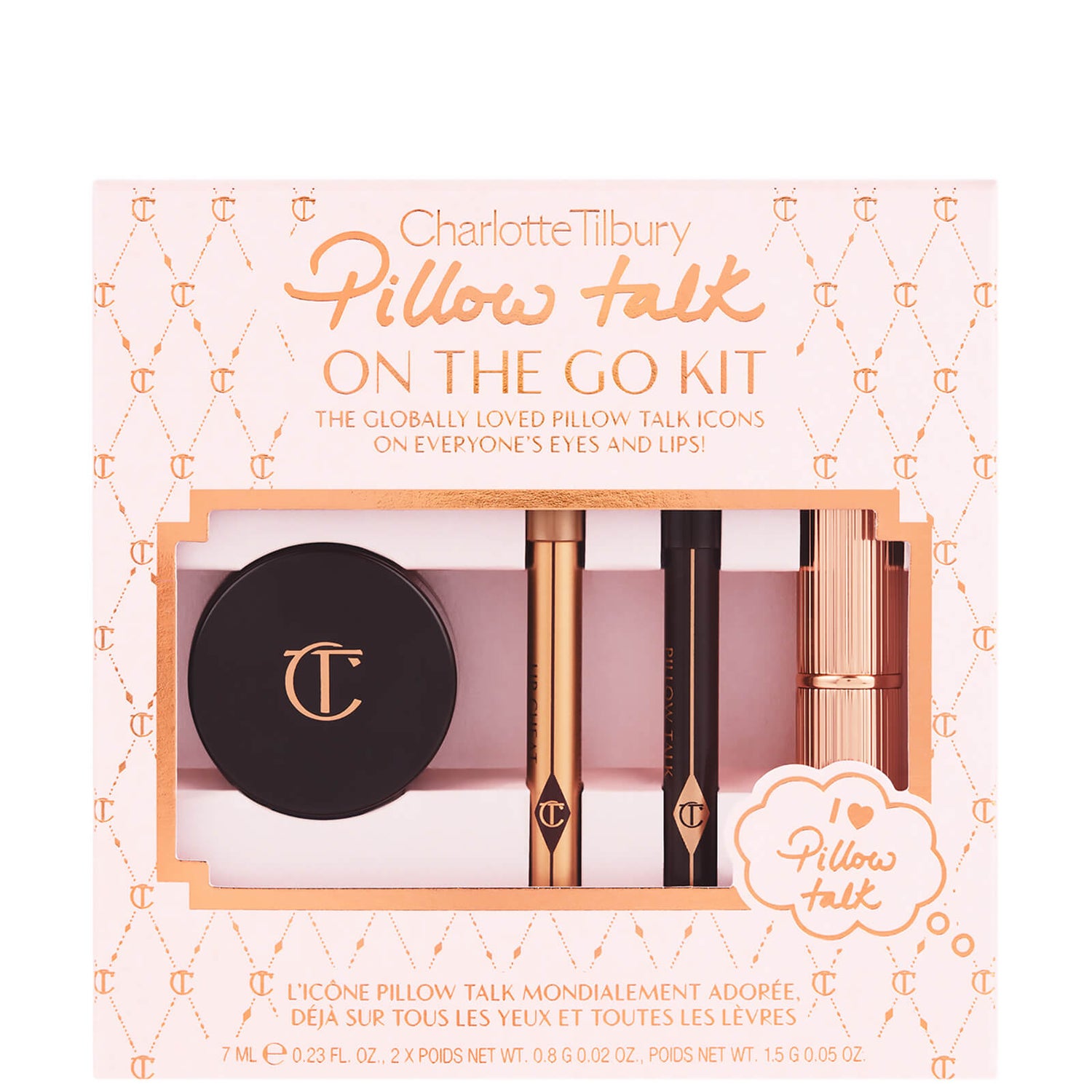 Charlotte Tilbury Pillow Talk on The Go Kit Cult Beauty