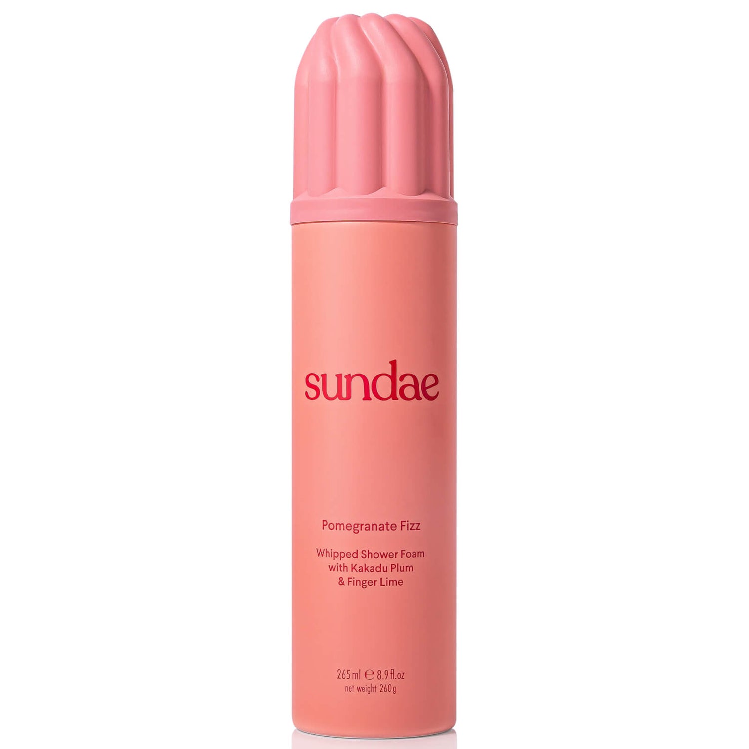 SUNDAE Pomegranate Fizz Whipped Shower Foam 265ml Cult Beauty