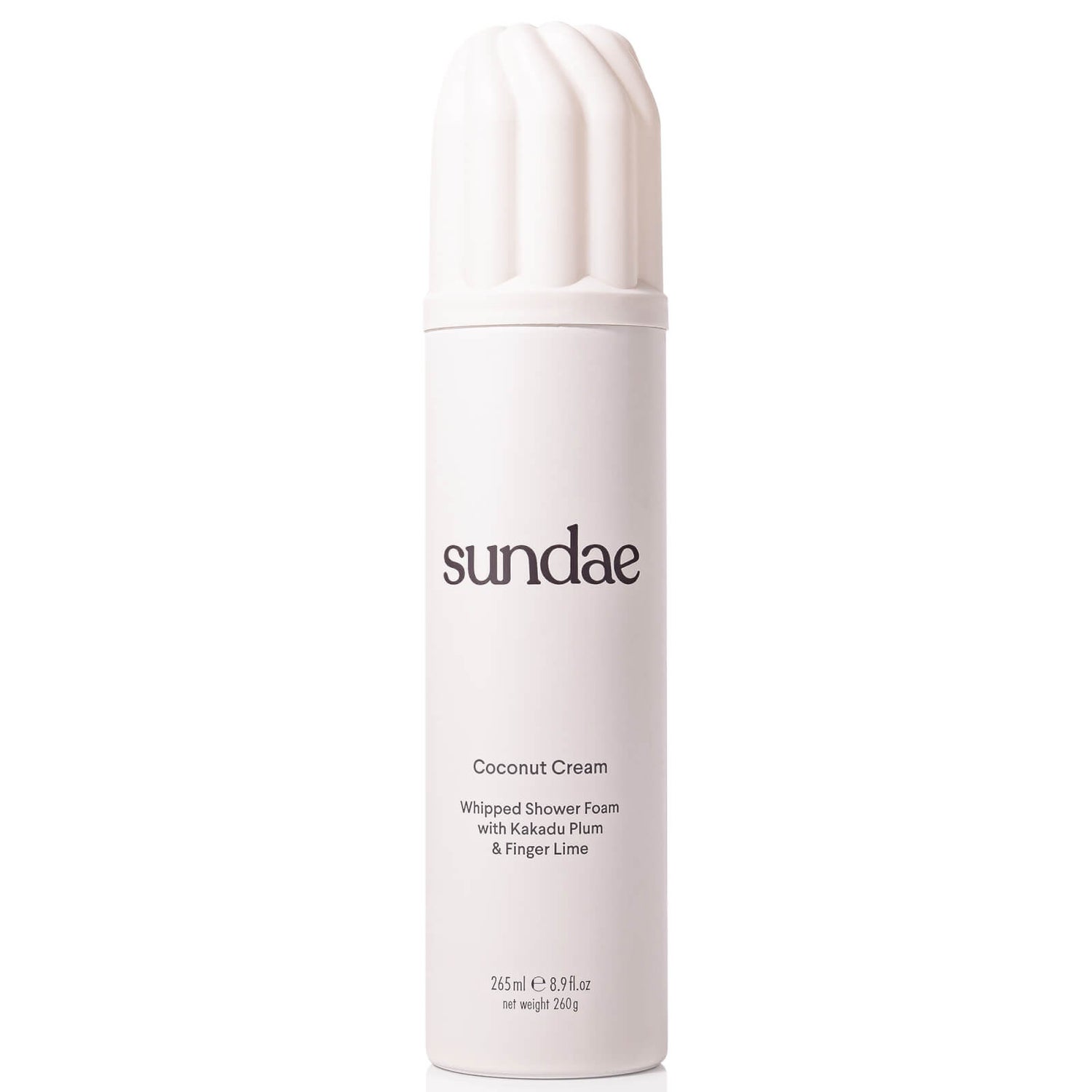 SUNDAE Coconut Cream Whipped Shower Foam 260ml Cult Beauty