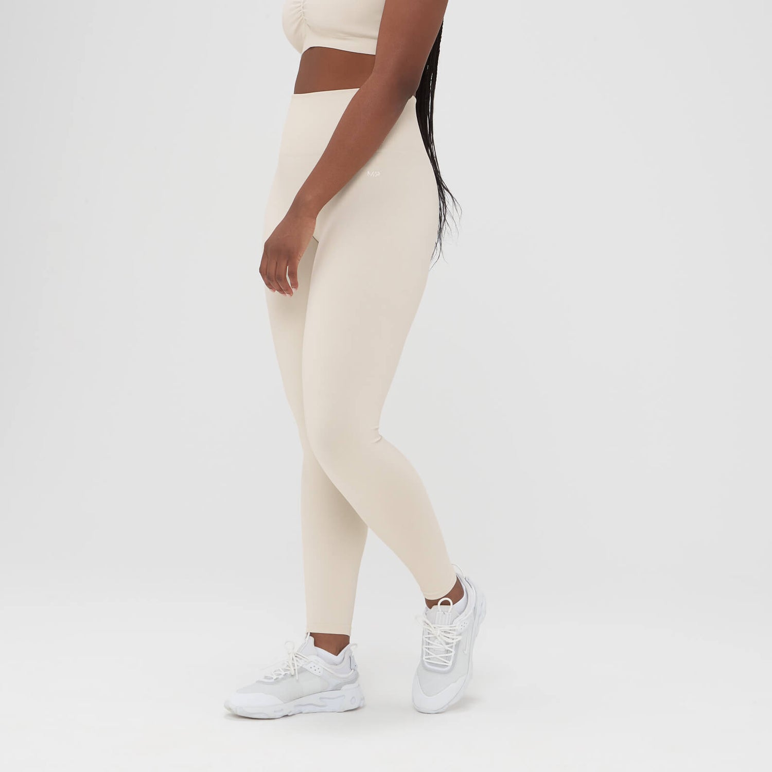 MP Women's Washed Seamless Leggings Ecru MYPROTEIN™