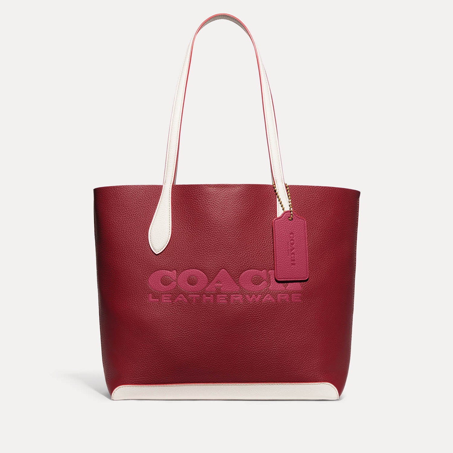 Coach Kia Leather Tote Bag | TheHut.com