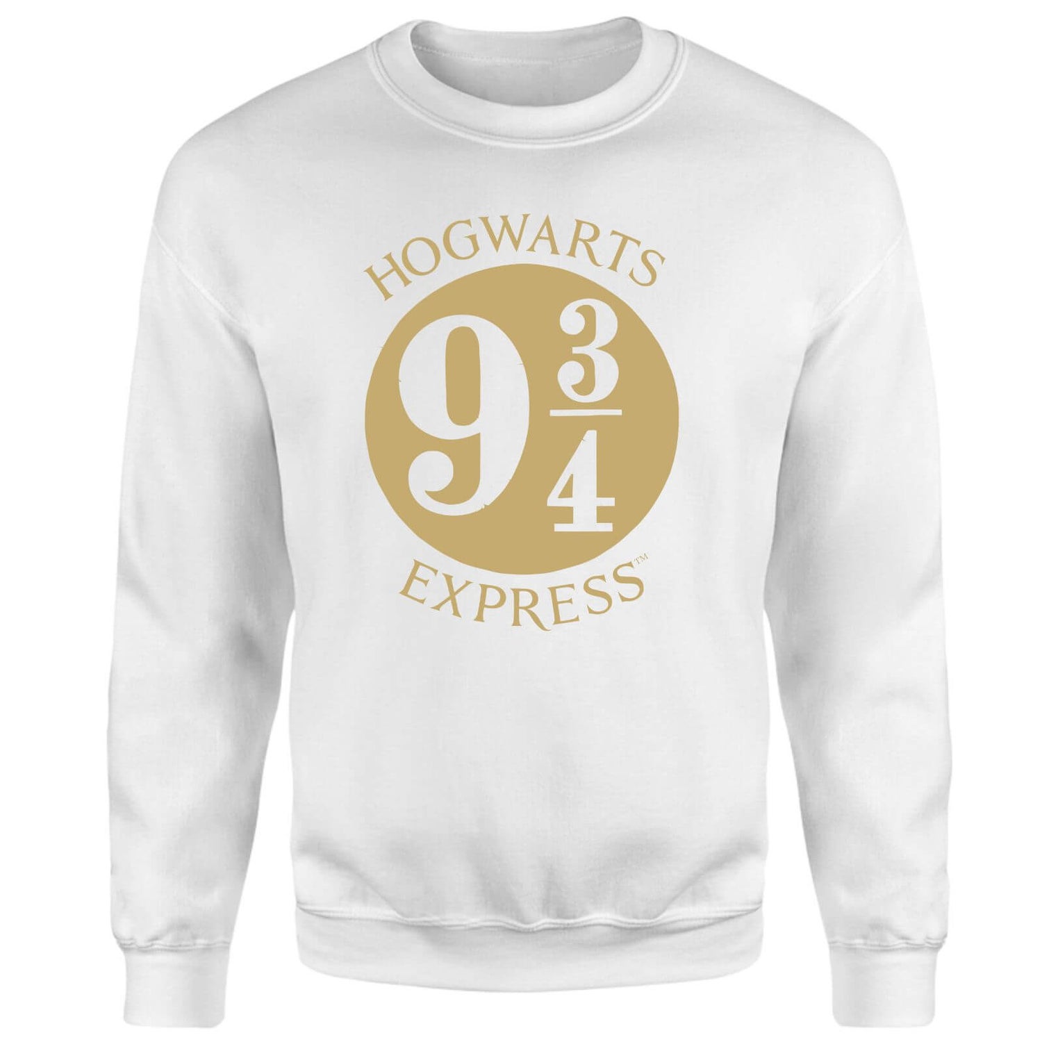Harry Potter Platform Sweatshirt - White Clothing - Zavvi UK