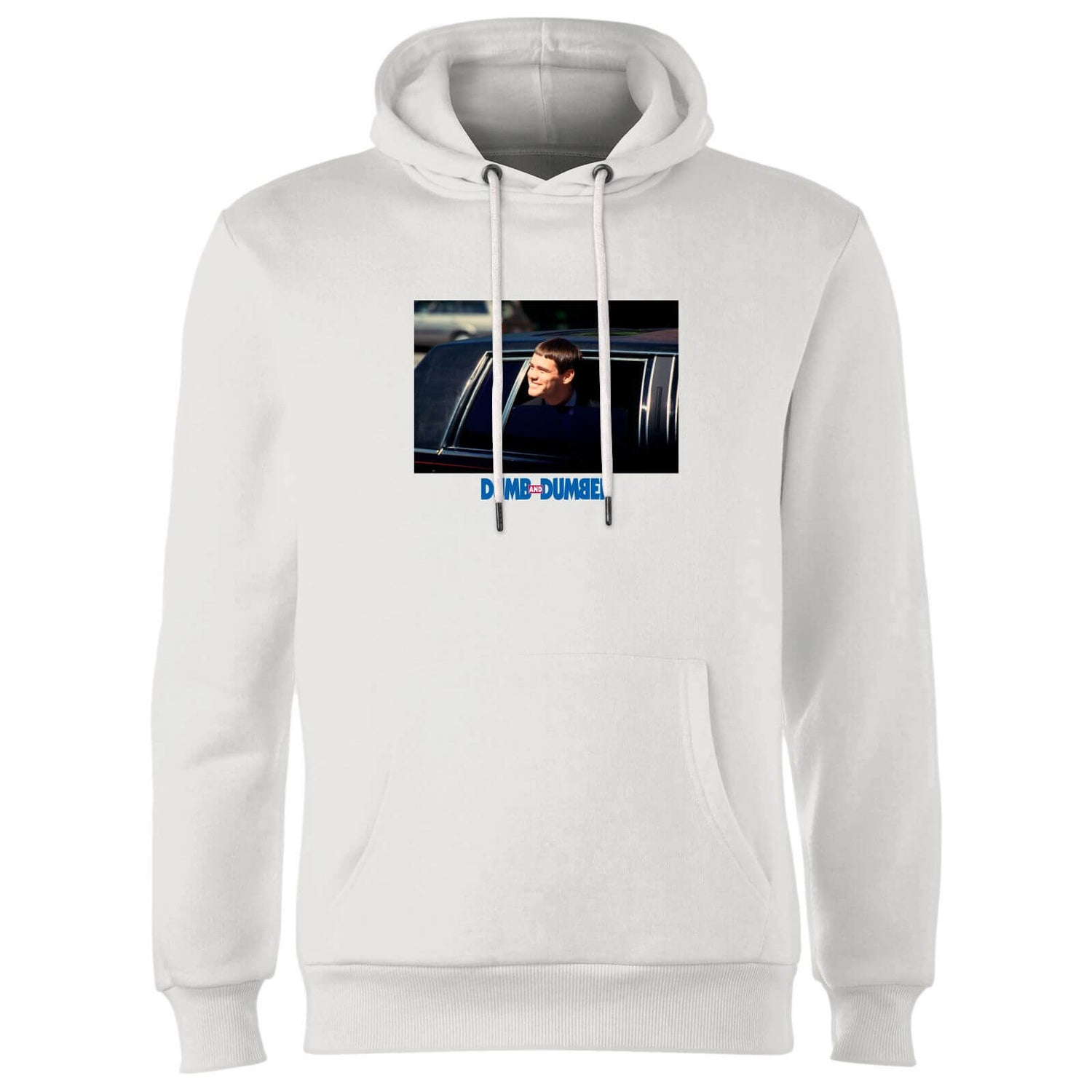 Dumb and Dumber Lloyd Christmas Hoodie White Clothing Zavvi US