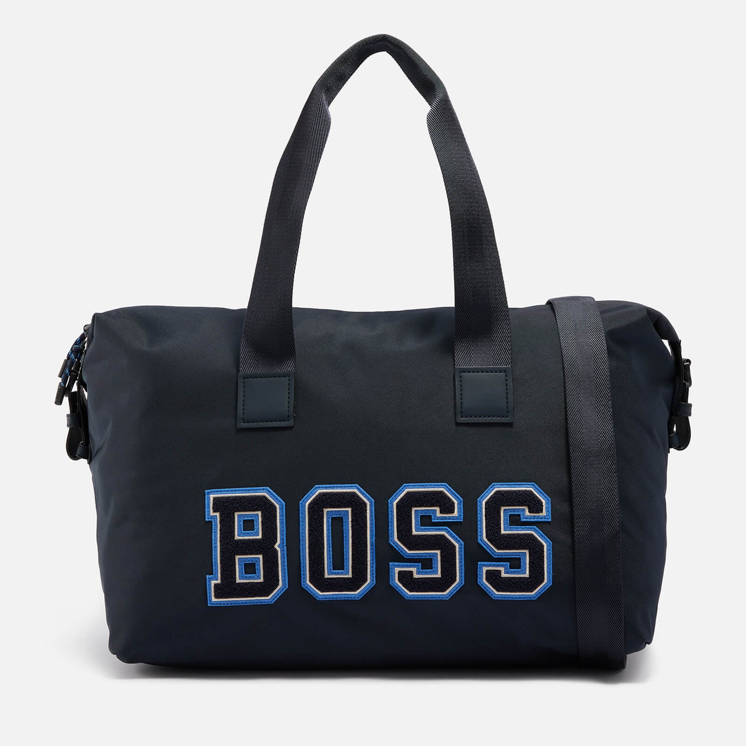BOSS Catch 2.0 Logo-Appliqué Canvas Holiday Bag | TheHut.com