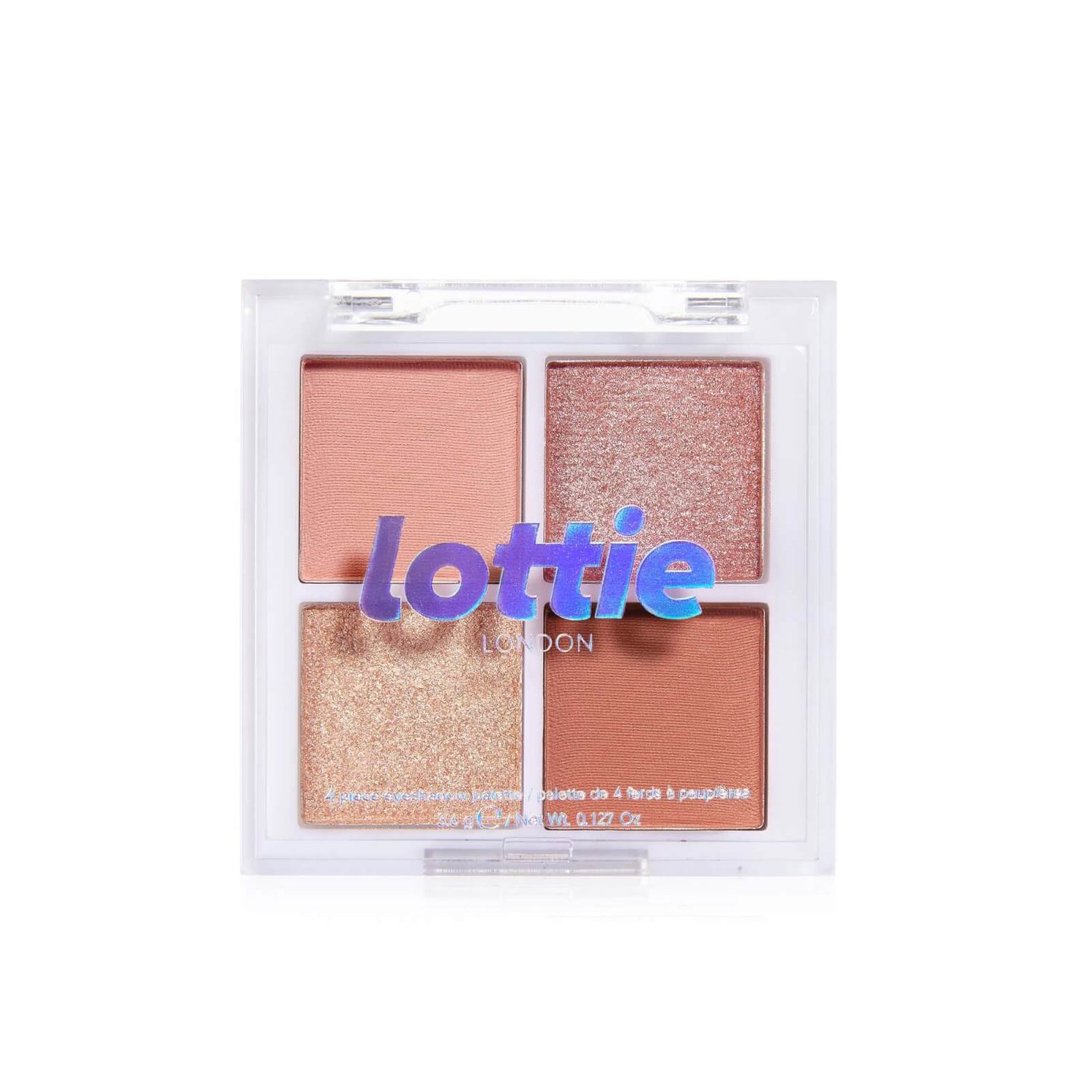 Lottie London Eyeshadow Quad - LOOKFANTASTIC