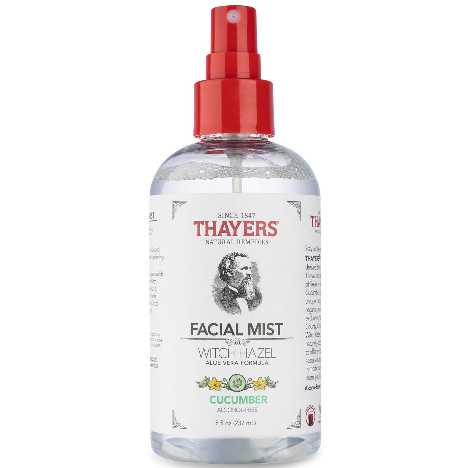 Thayers Cucumber Facial Mist 237ml LOOKFANTASTIC