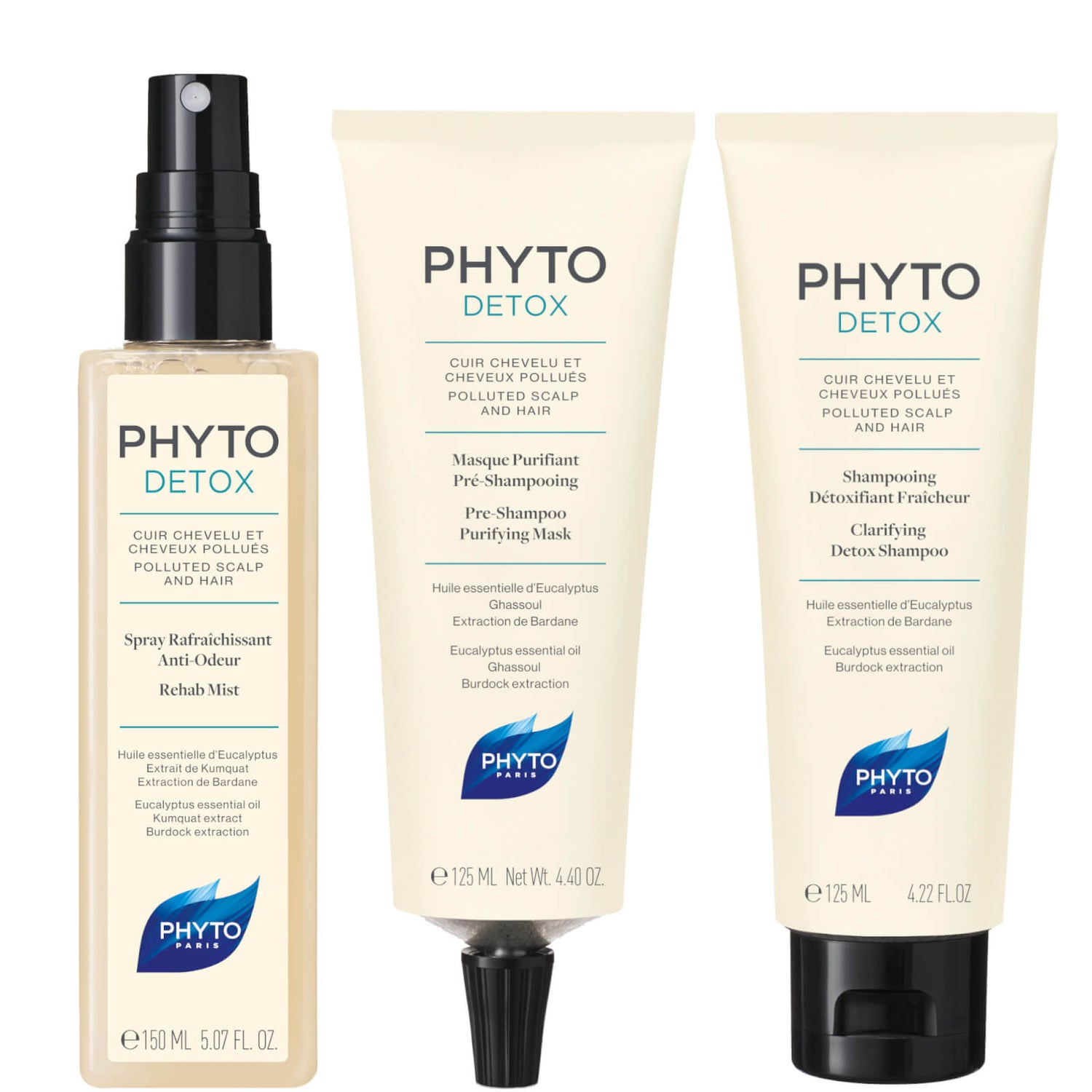 Phyto Hair Detox System Set - LOOKFANTASTIC