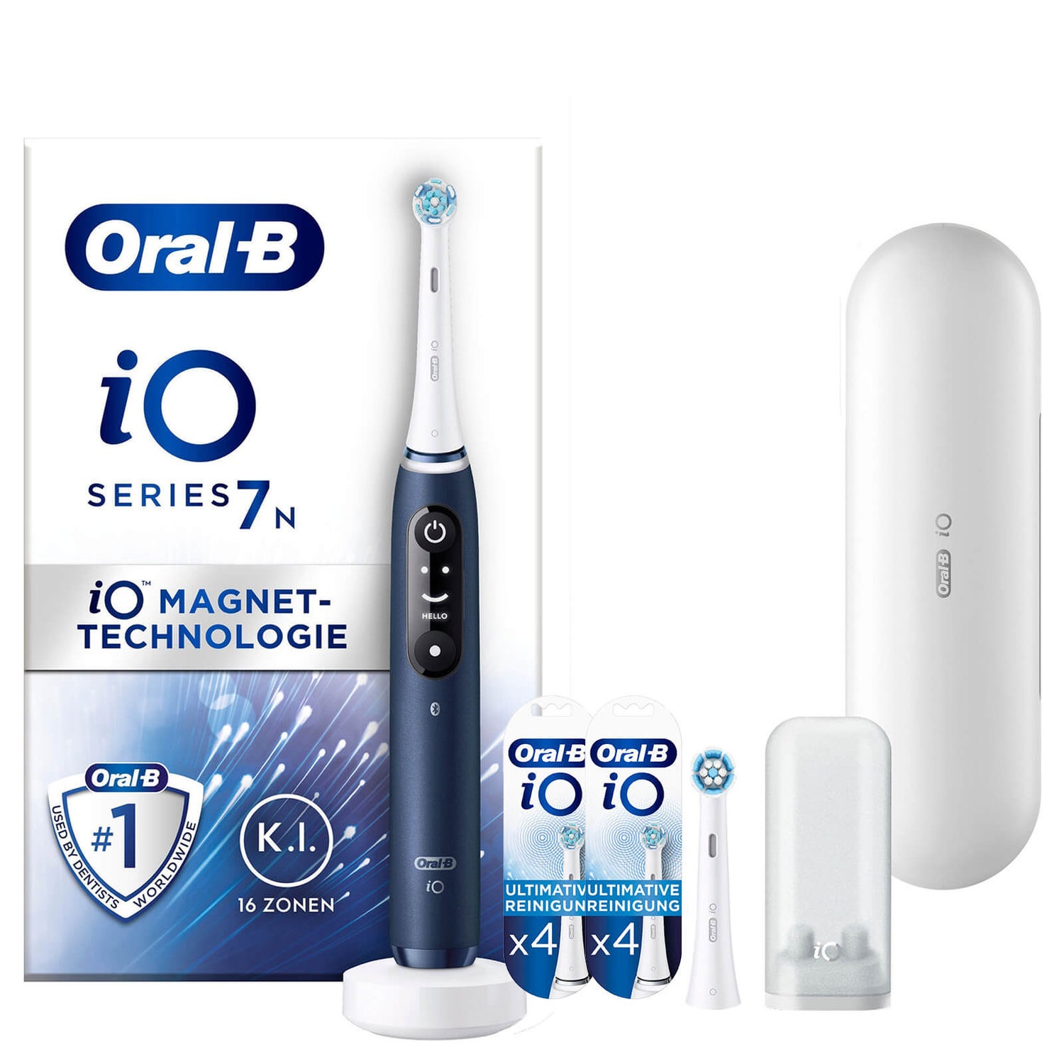 OralB iO Series 7N Elektrische Zahnbürste Sapphire Blue OralB DE