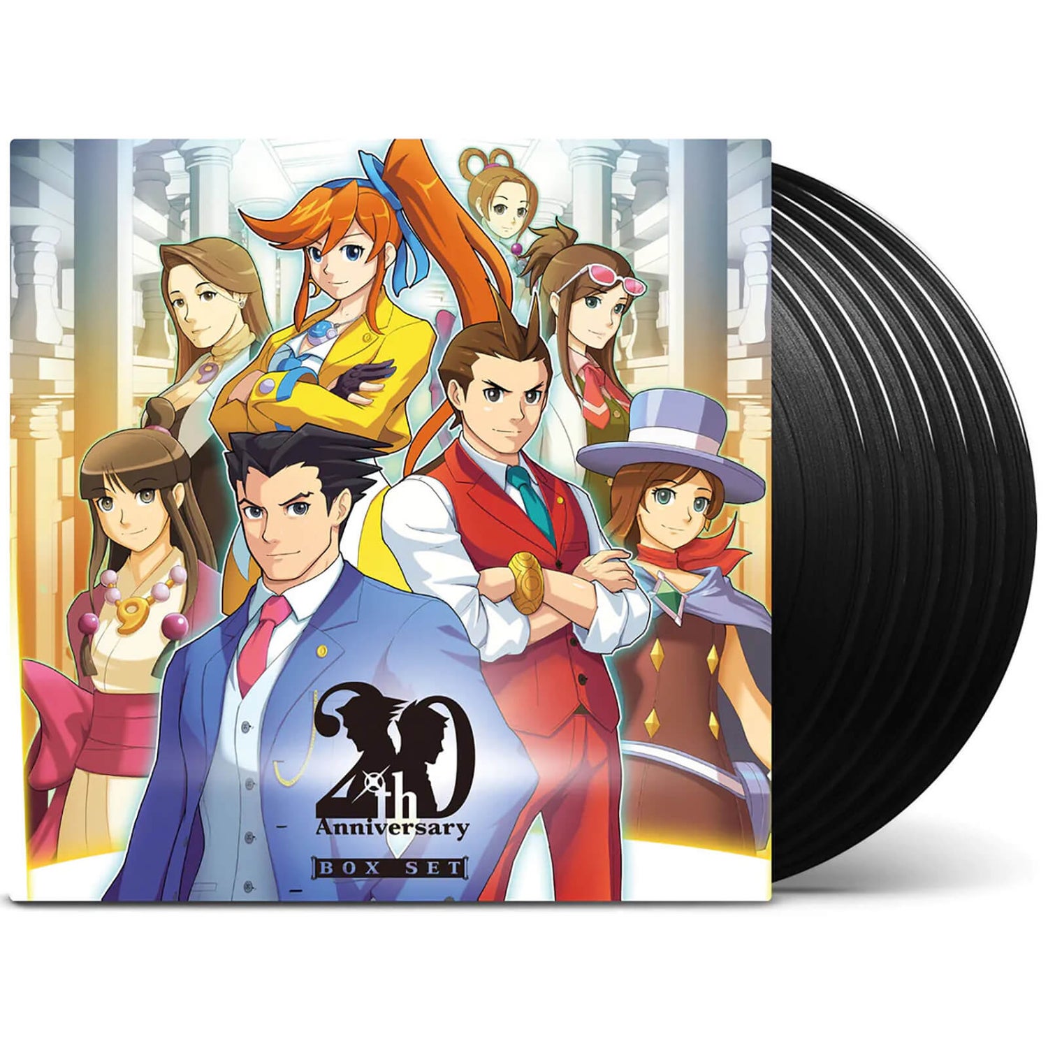 Laced Records Ace Attorney 20th Anniversary (Original Soundtrack) Vinyl Box Set Merchandise