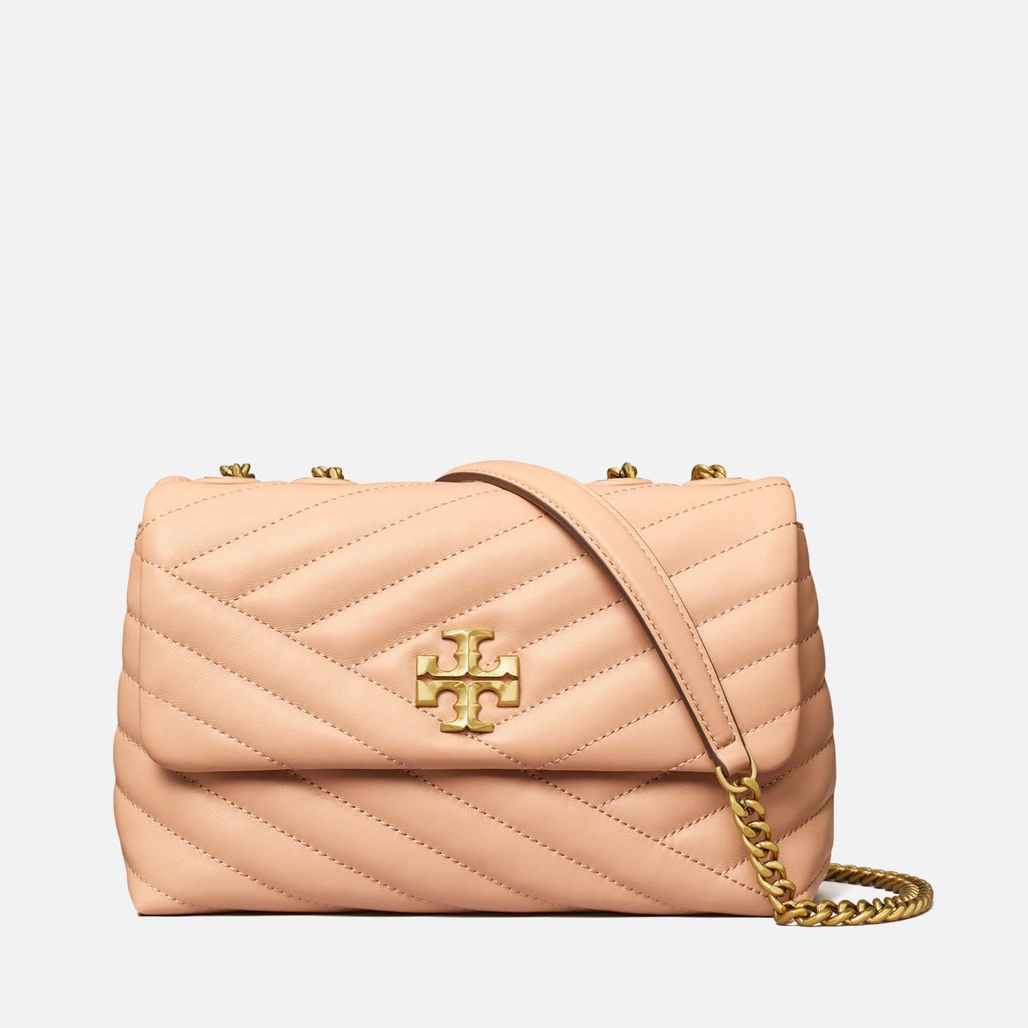 Tory Burch Small Kira Chevron Leather Shoulder Bag 免邮