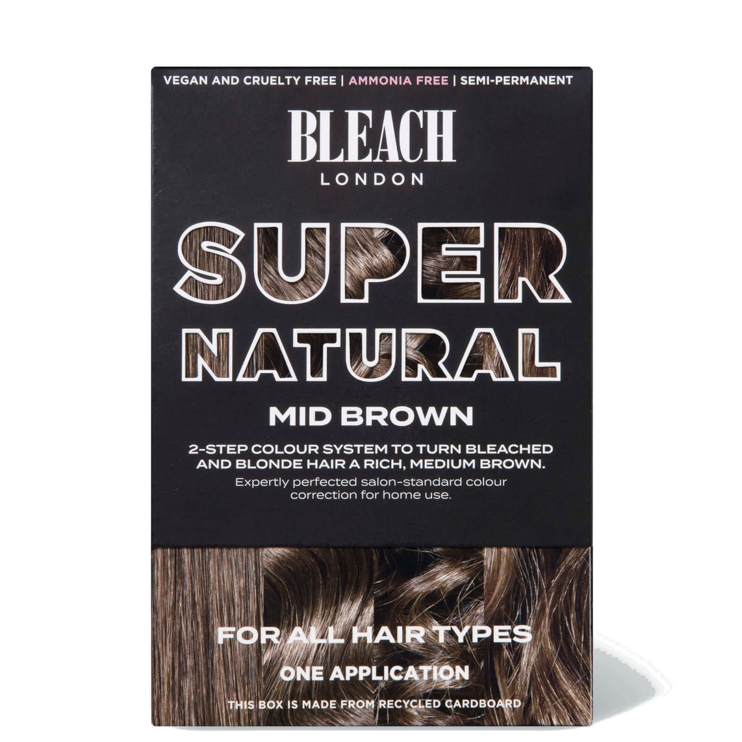 BLEACH LONDON Super Natural Kit Mid Brown LOOKFANTASTIC